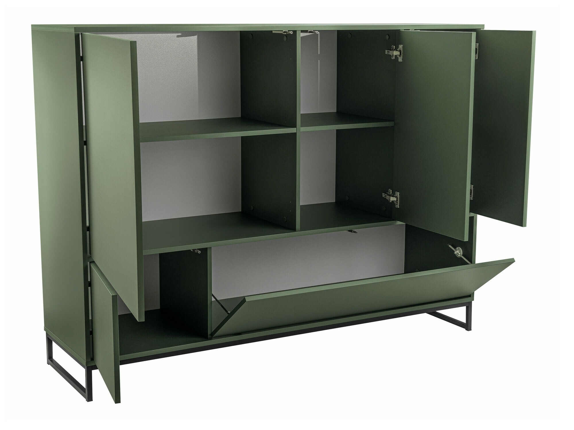 Set de living Calcalo 109 (Verde)