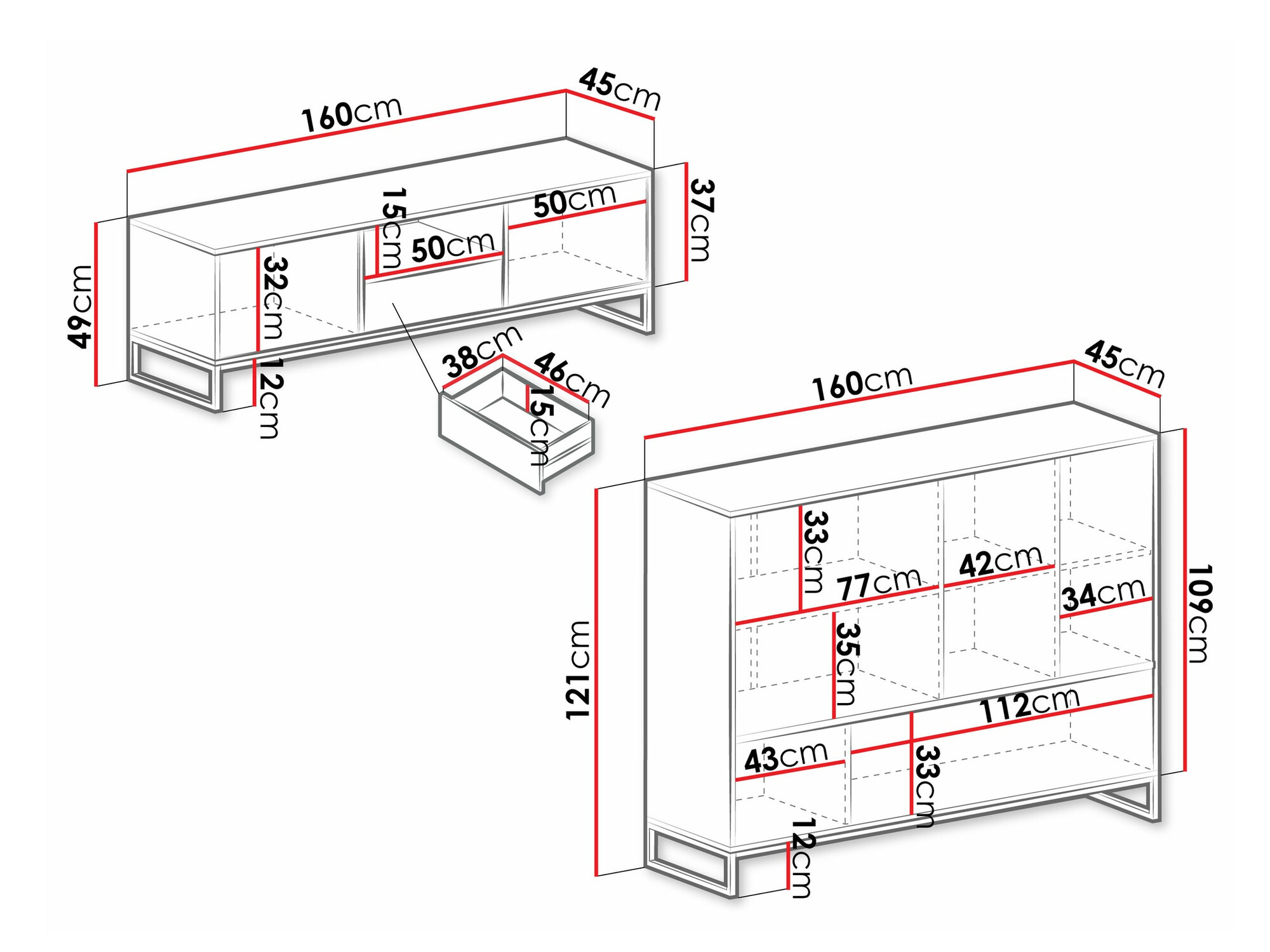 Set de living Calcalo 109 (Bej)