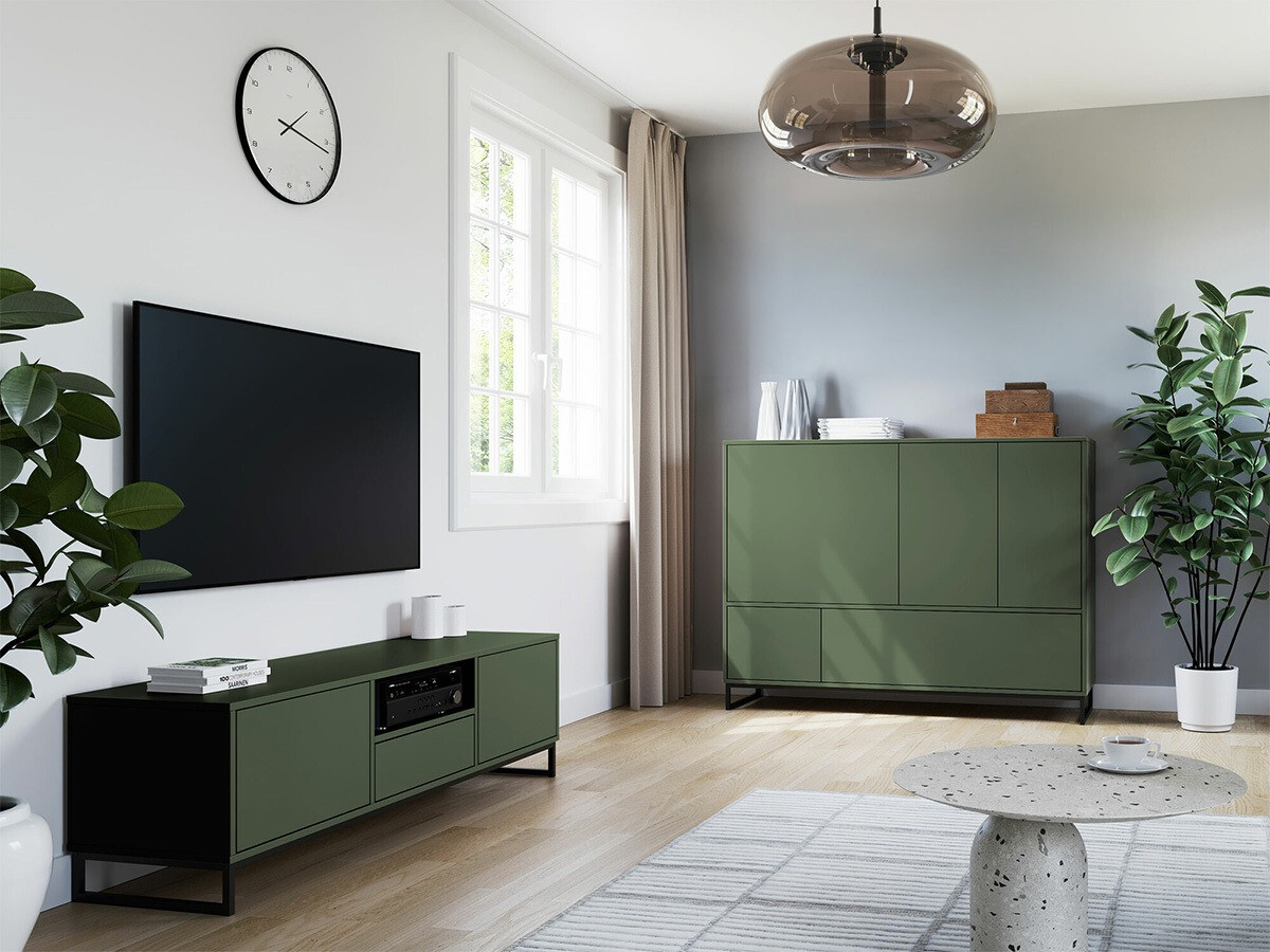 Set de living Calcalo 109 (Verde)