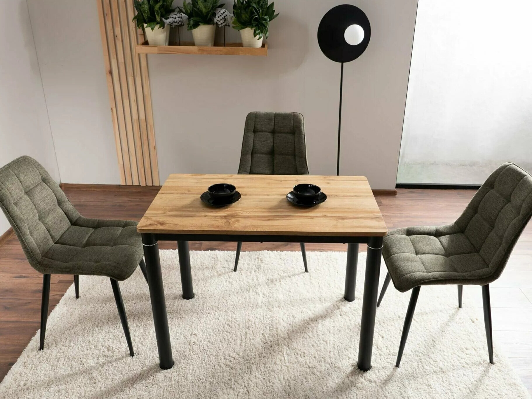 Masă Detroit 589 (Stejar artizan)