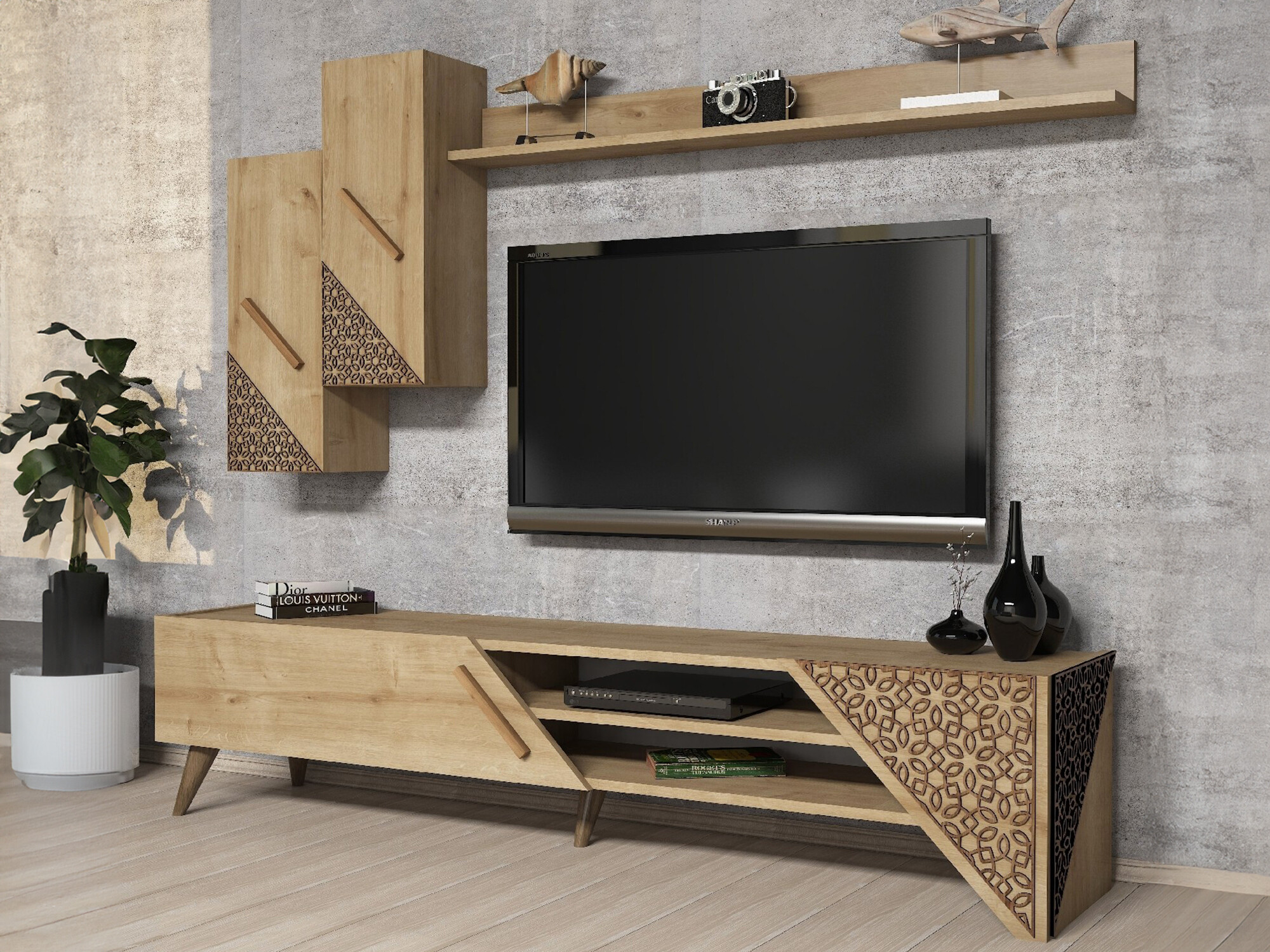 Set de living Kailua 1564 (Stejar)