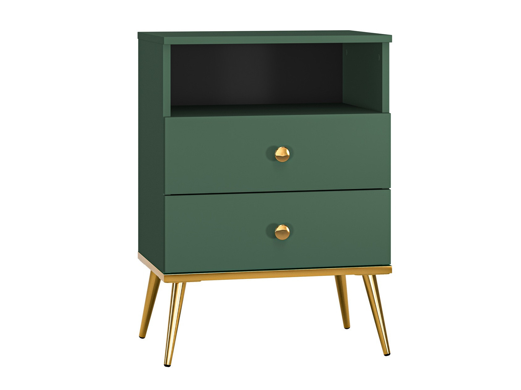Noptieră Flonovu 111 (Verde închis + Auriu)