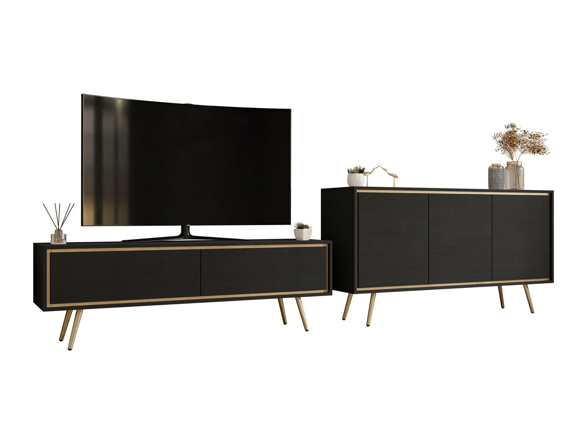 Set de living Providence 192 (Grafit)