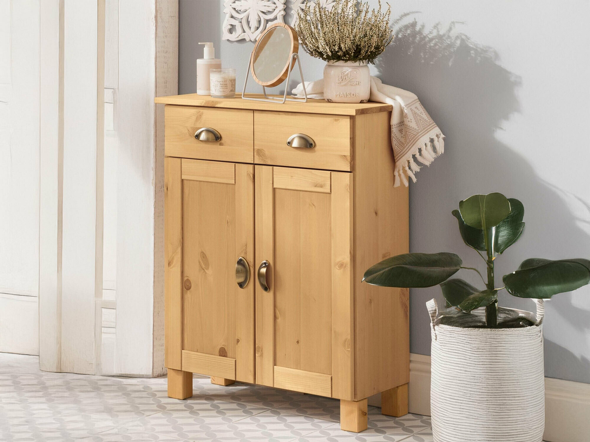 Cabinet de baie neancorat Serelbu 104 (Pin)
