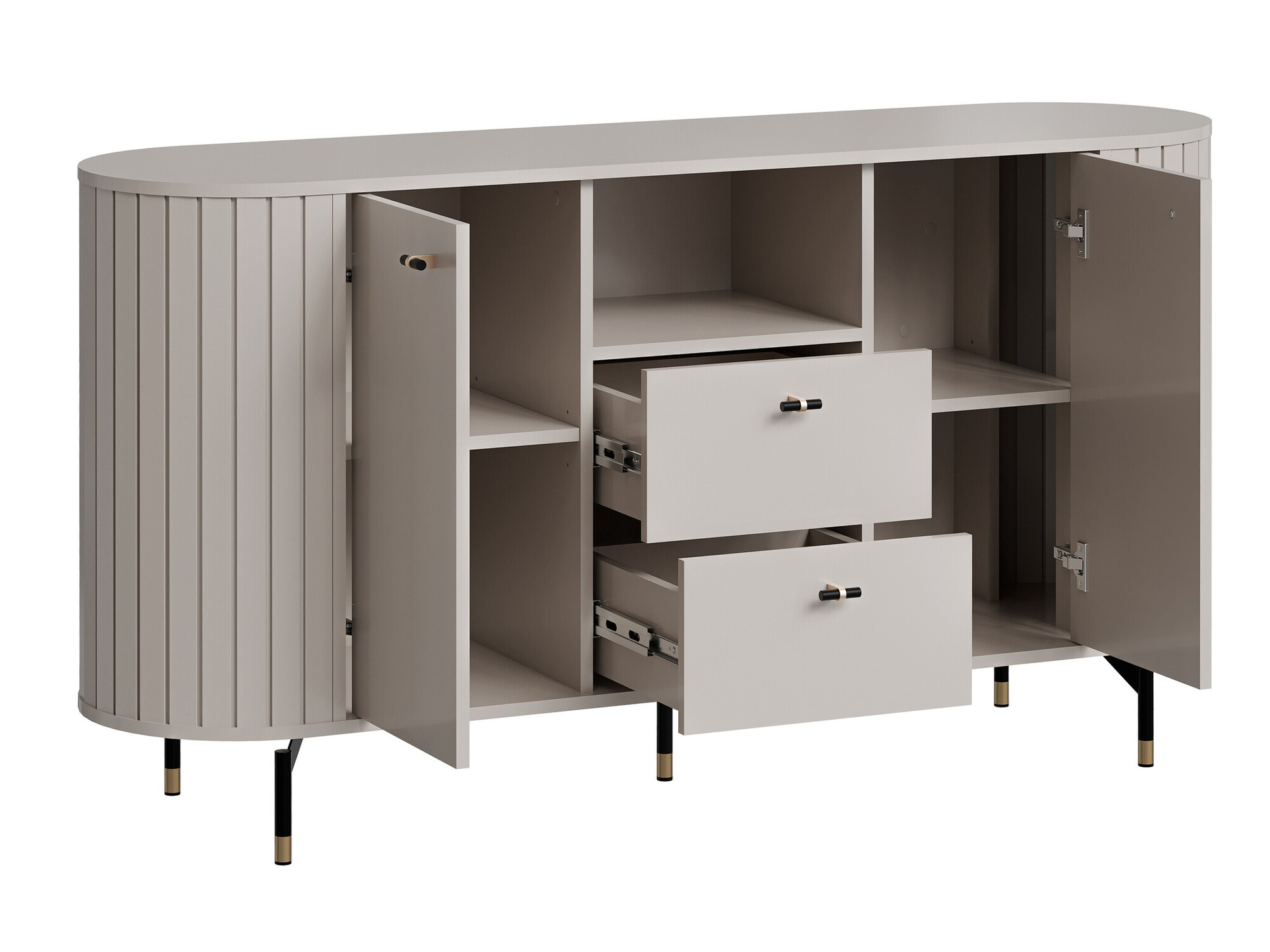 Set de living Novmono 110 (Negru)