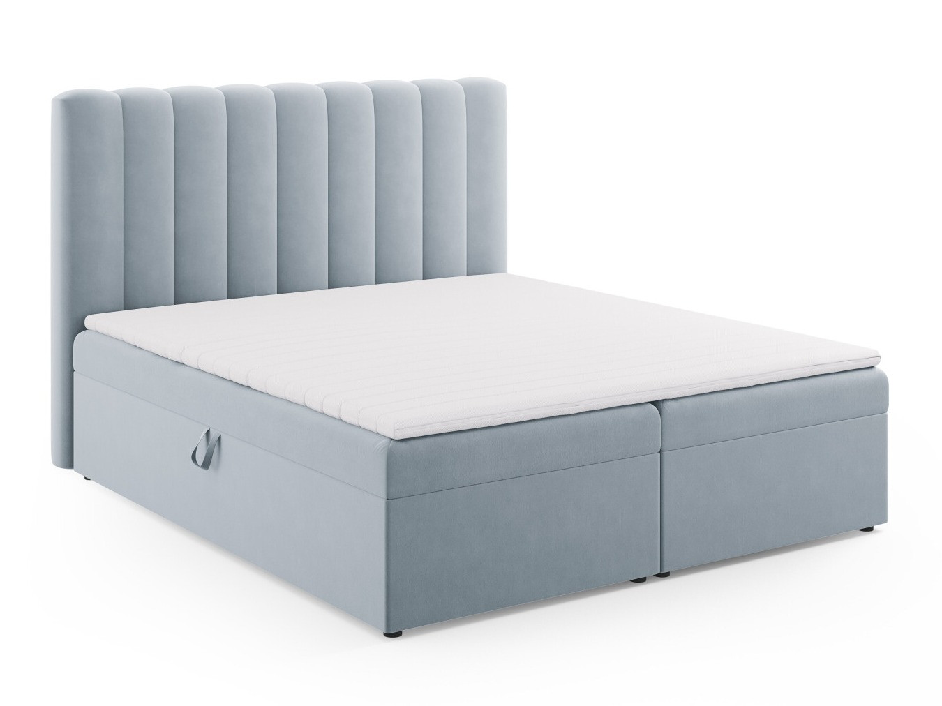 Pat boxspring Beckley 113 (Bluvel 06)