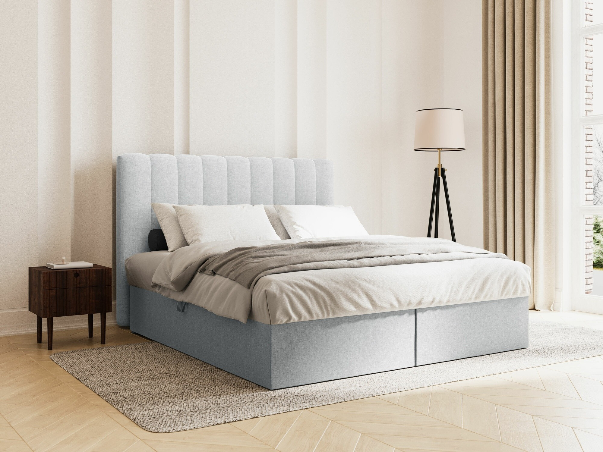 Pat boxspring Beckley 113 (Moly 70)