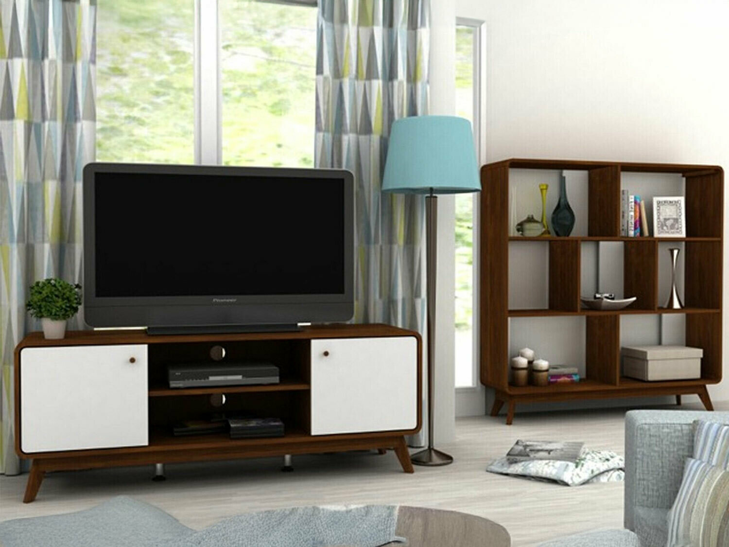 Set de living Elbtena 113 (Nuca + Alb)