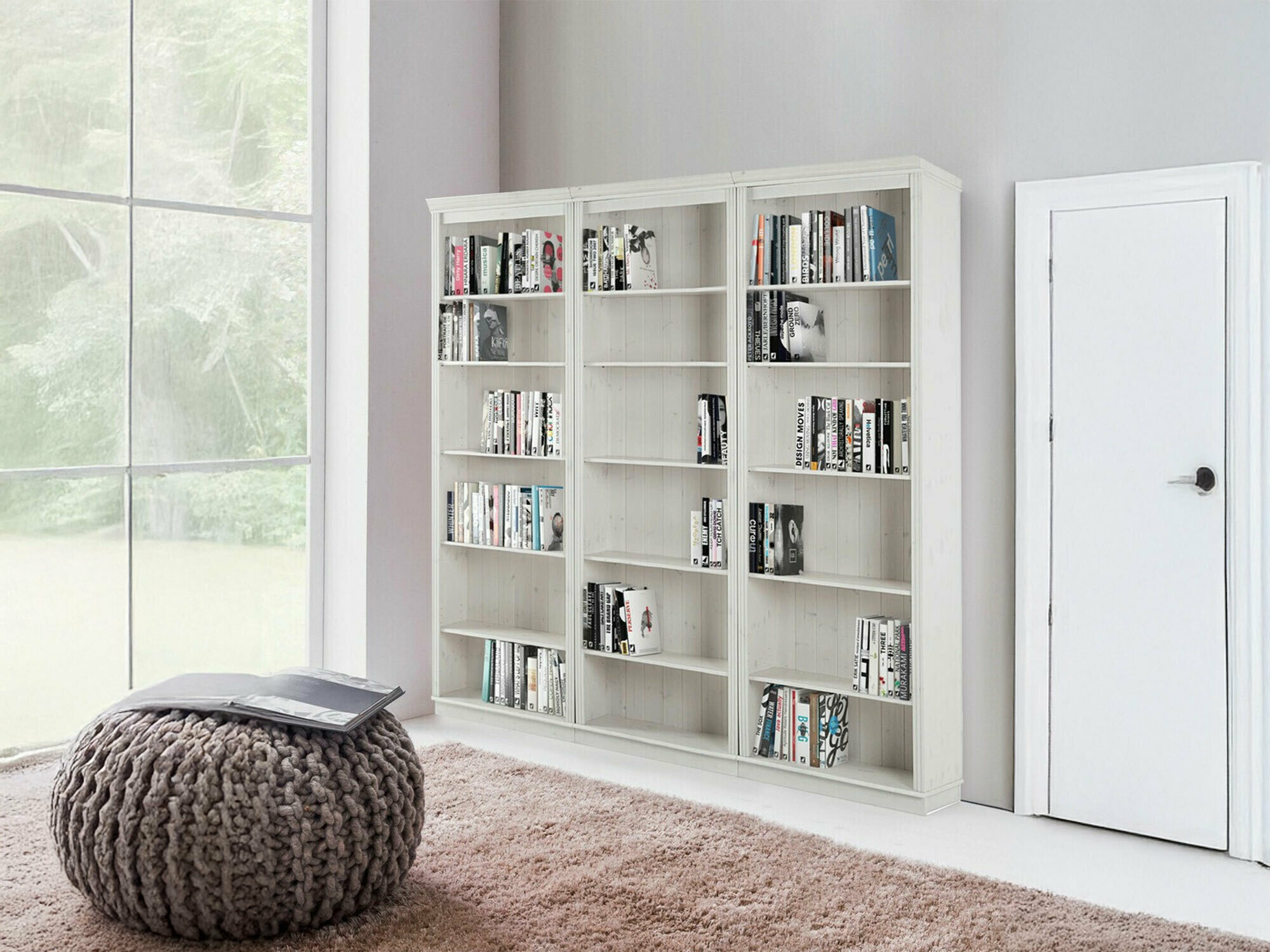 Set de rafturi Saltoro 110 (Alb)