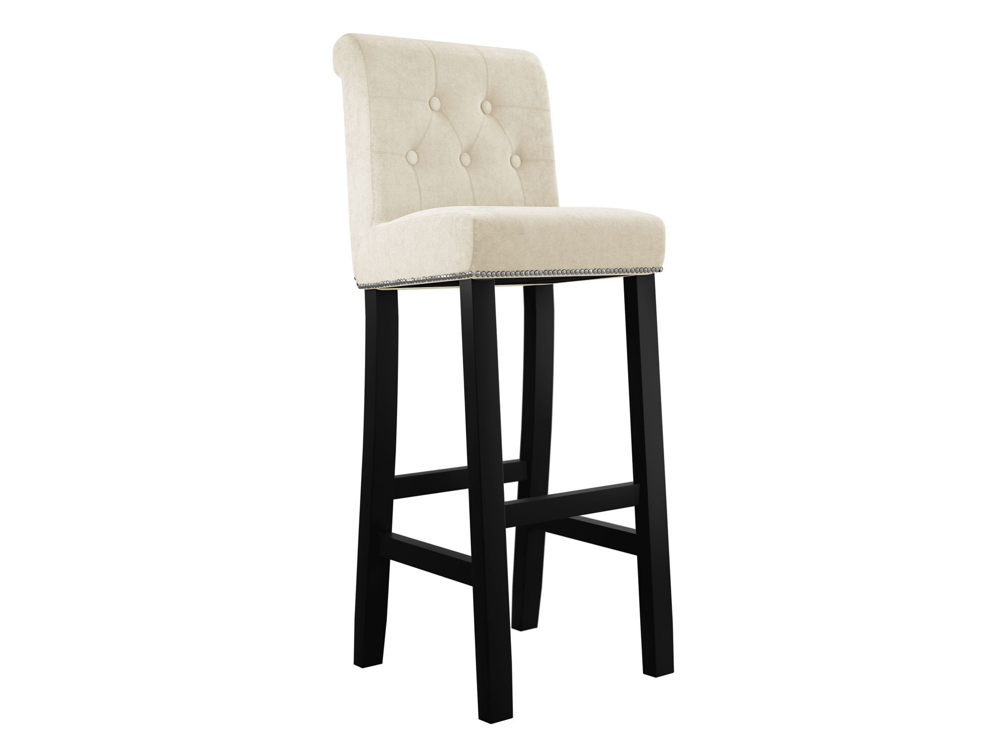 Scaun bar Jackson 100 (Negru + Magic Velvet 2250)