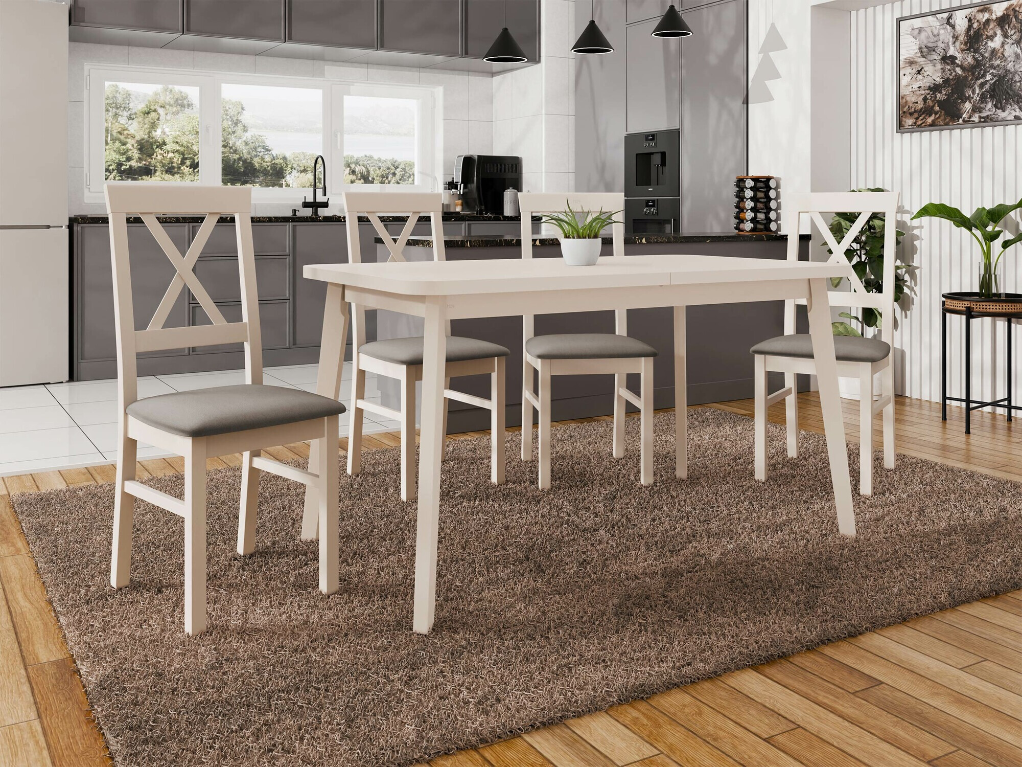 Set de dining Victorville 373 (Riviera 16)
