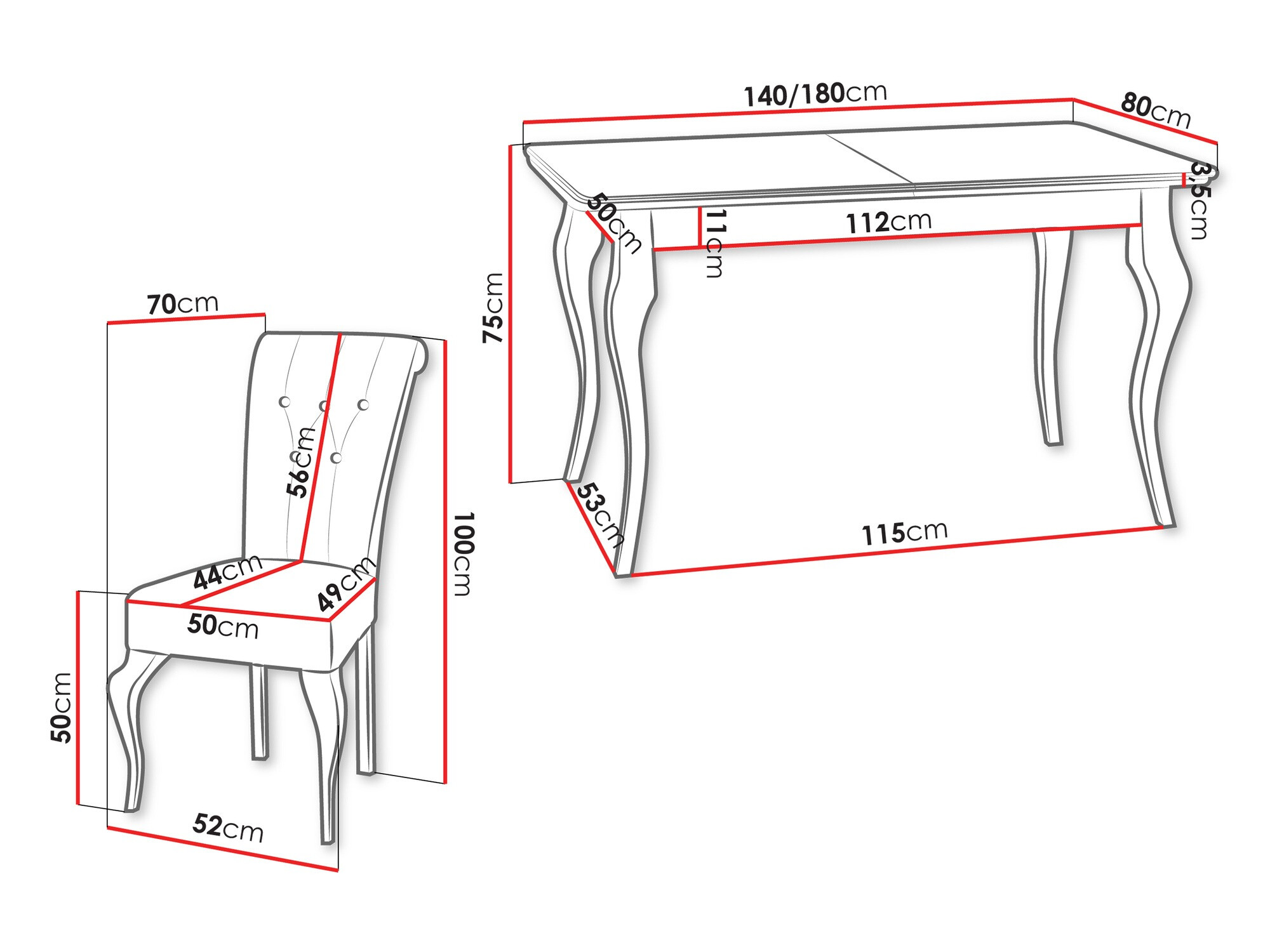 Set de mese Comfivo Gallina II (Paros 05)
