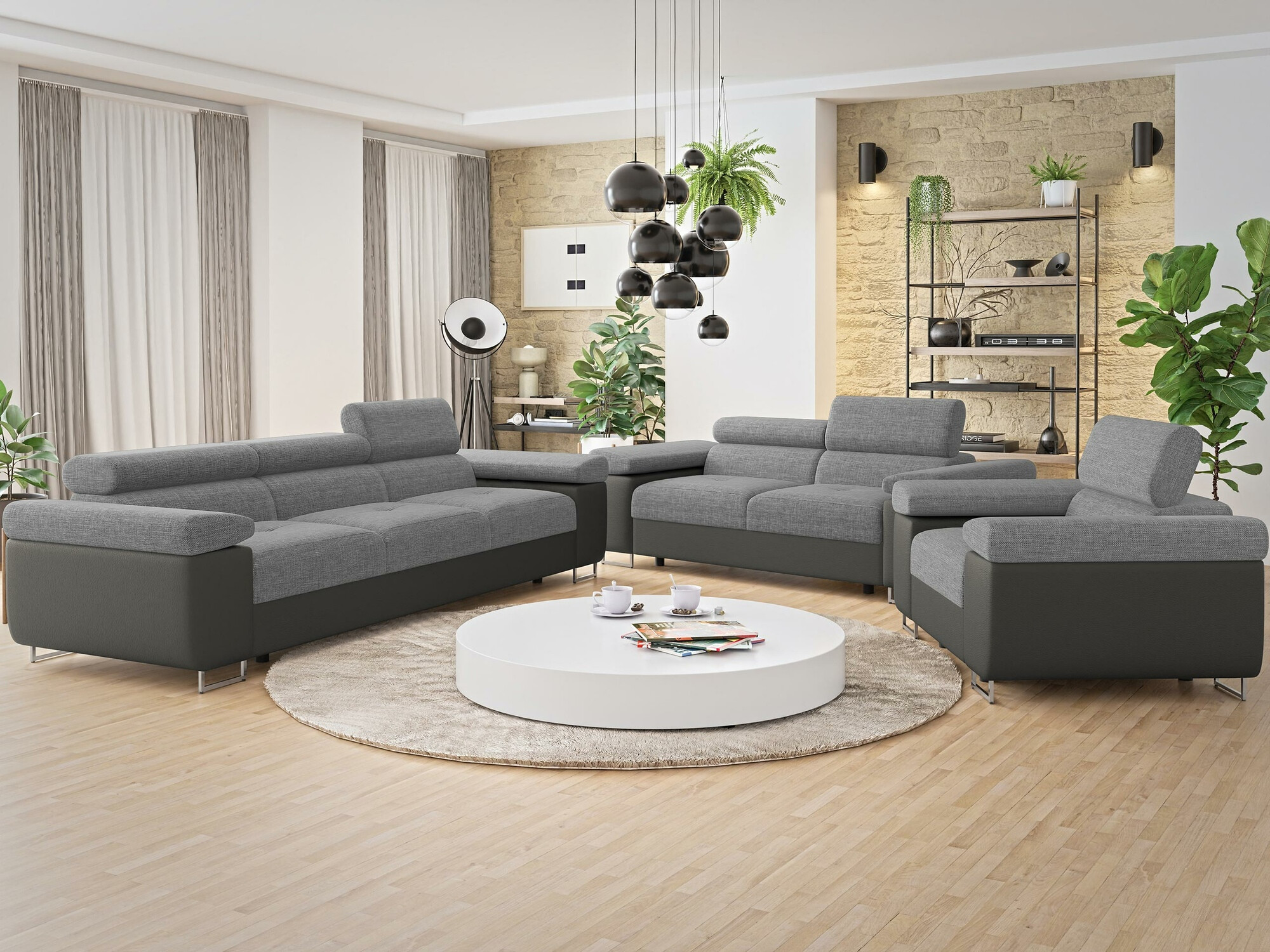 Canapea Comfivo Vinetum III (Soft 029 + Lux 05)