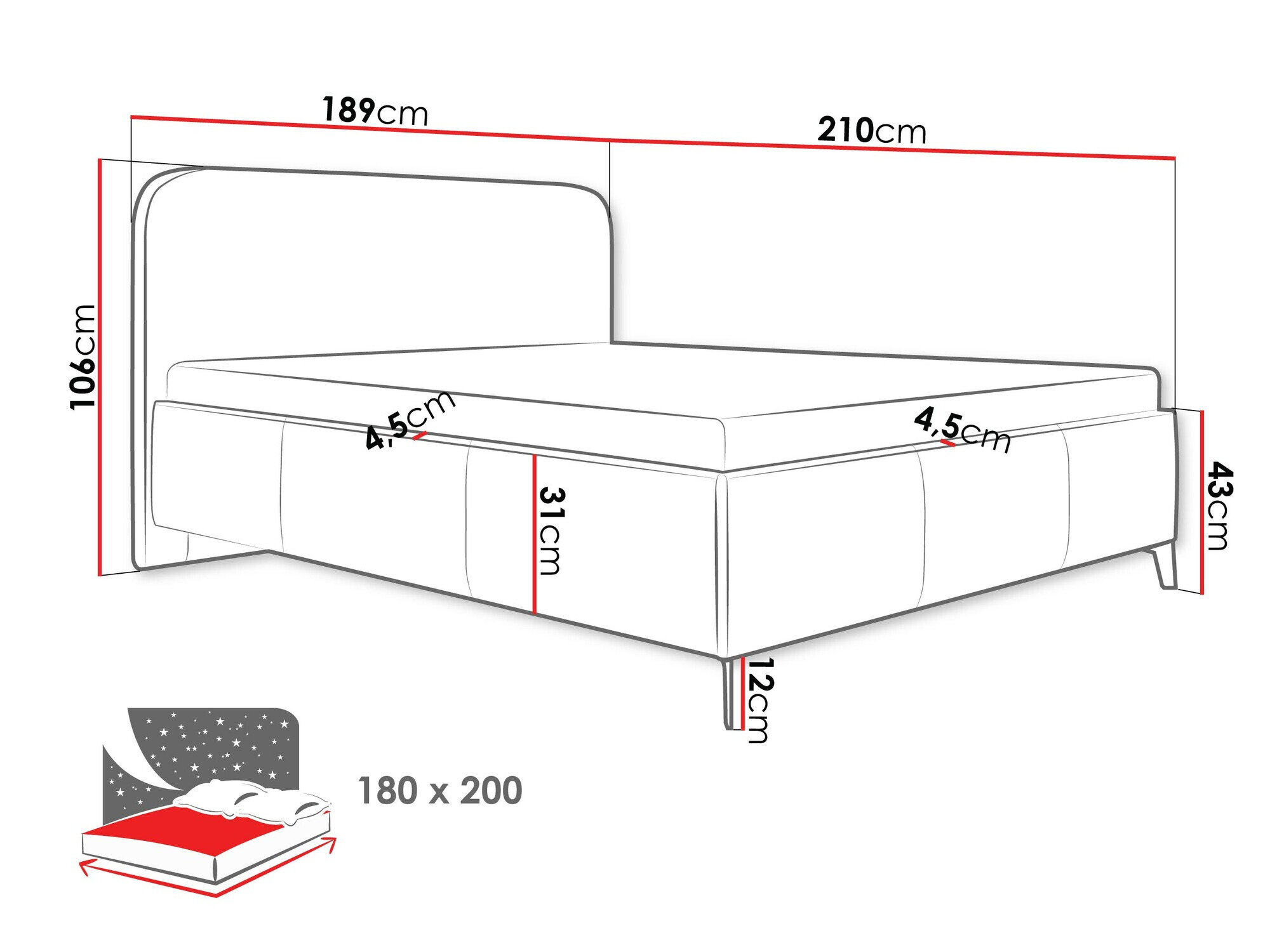 Pat ComfiDream Lumila (Velo 621)