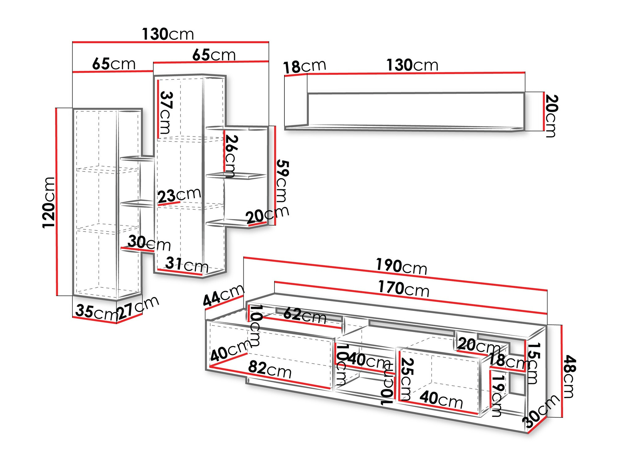 Set de living Fivfivi 101