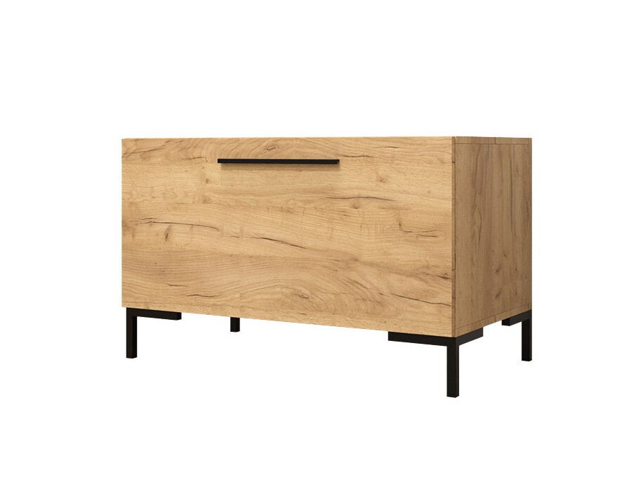 Dulap pentru pantofi Nomal (Craft stejar + Negru)