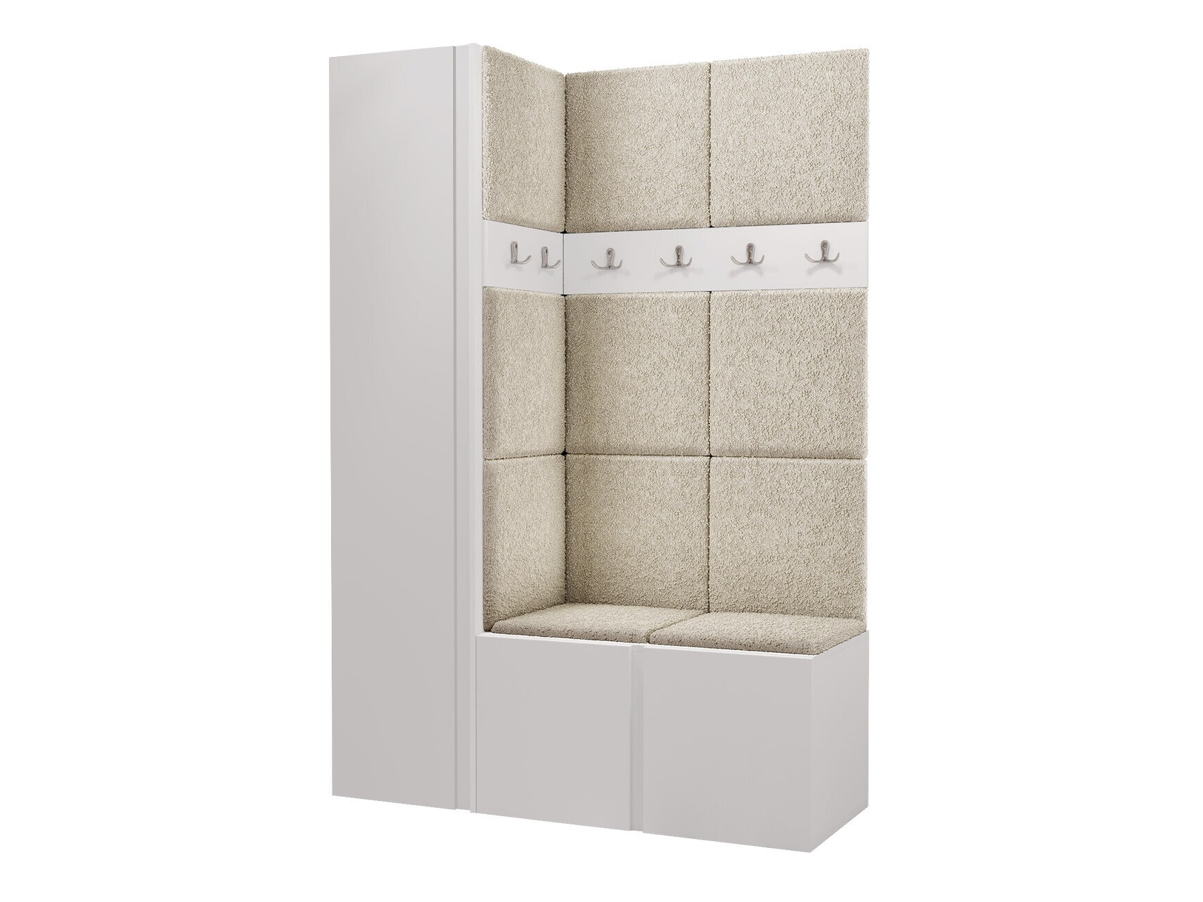 Set de hol Pinis IX (Alb)