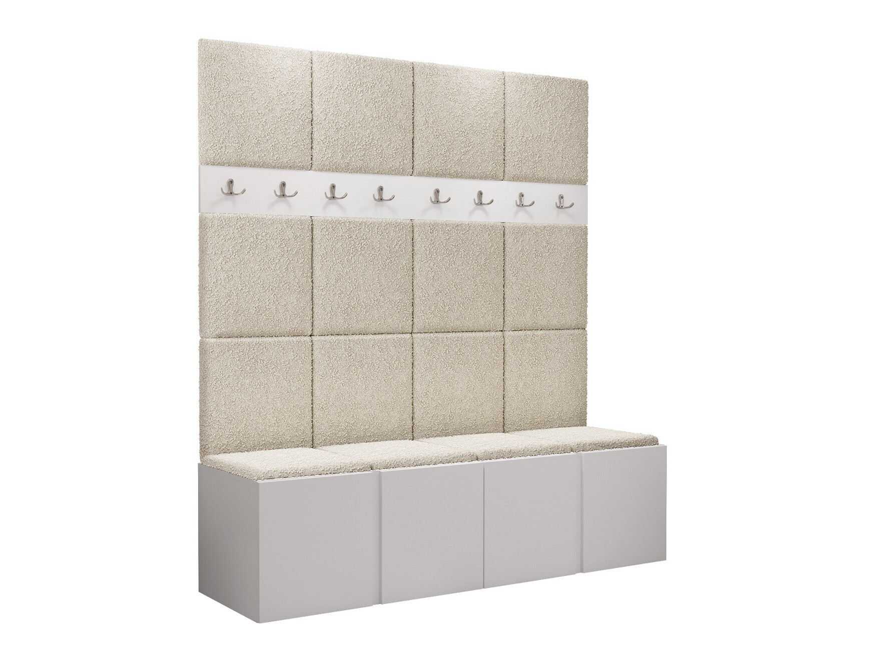 Set de hol Pinis V (Alb)