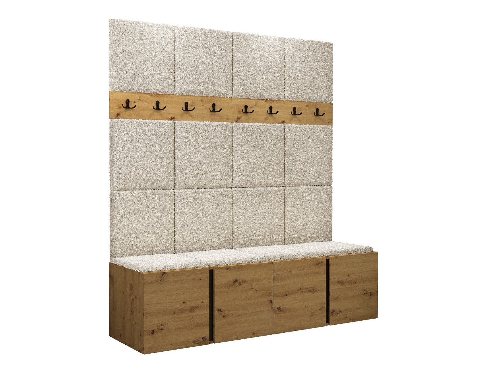 Set de hol Pinis V (Stejar artizan)