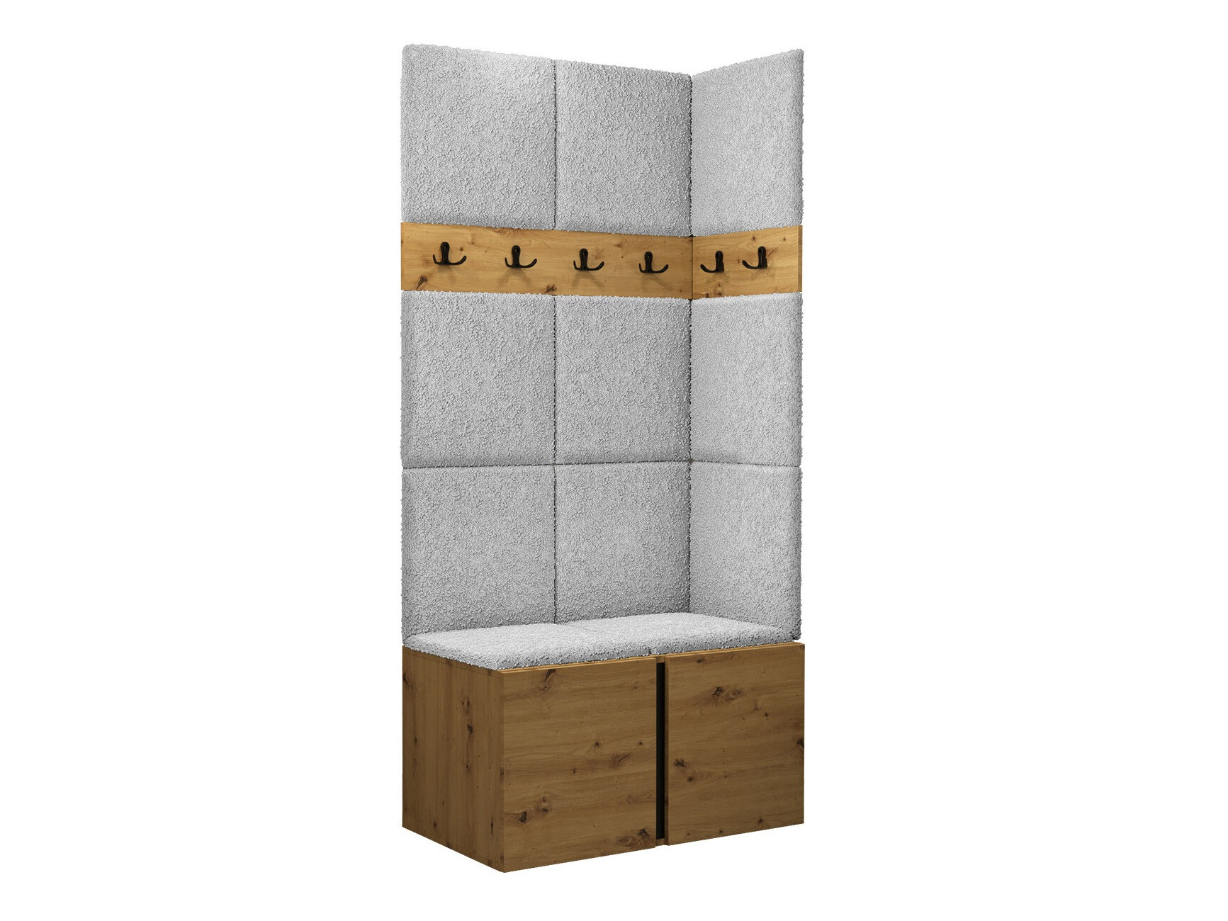 Set de hol Pinis I (Stejar artizan)