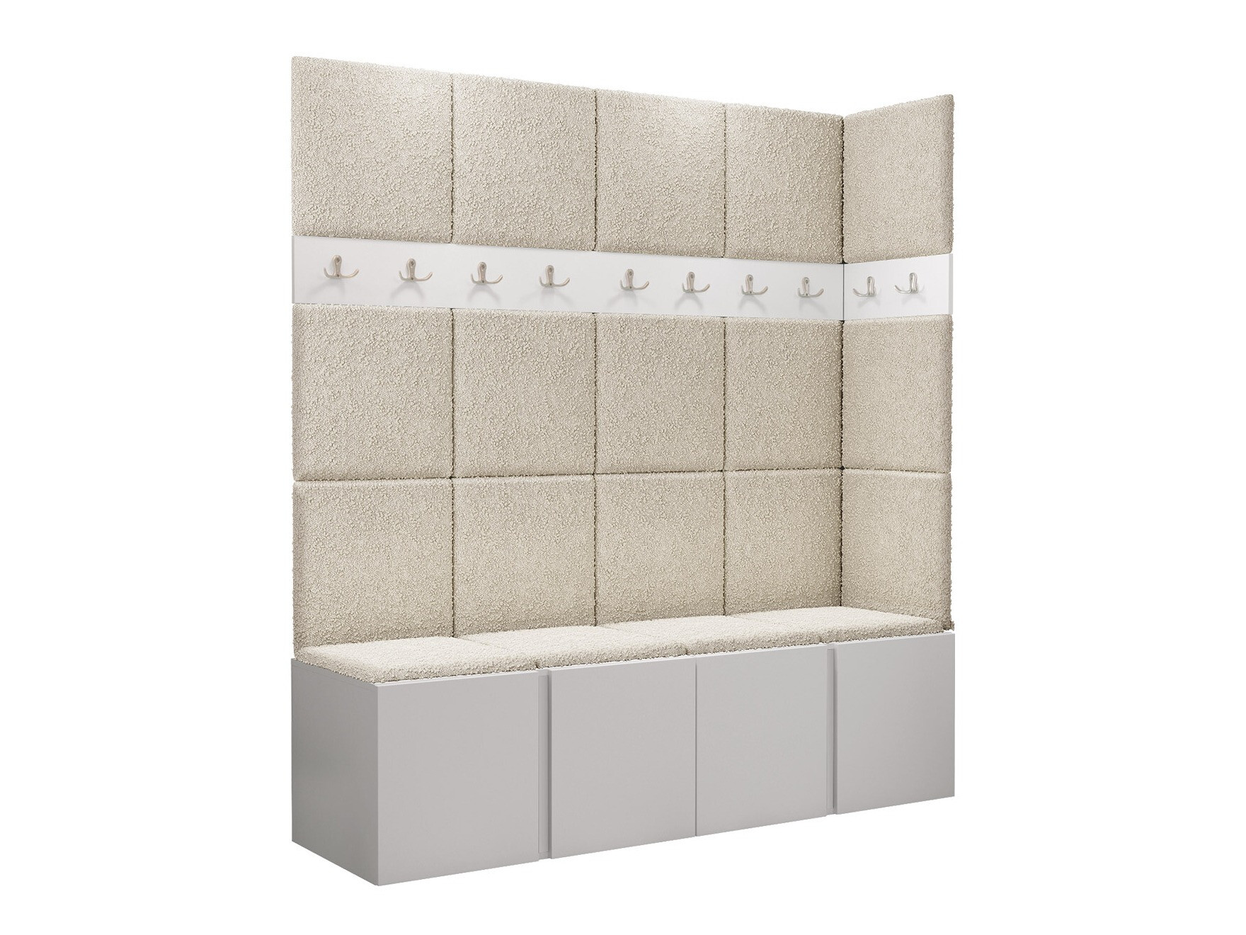 Set de hol Pinis II (Alb)