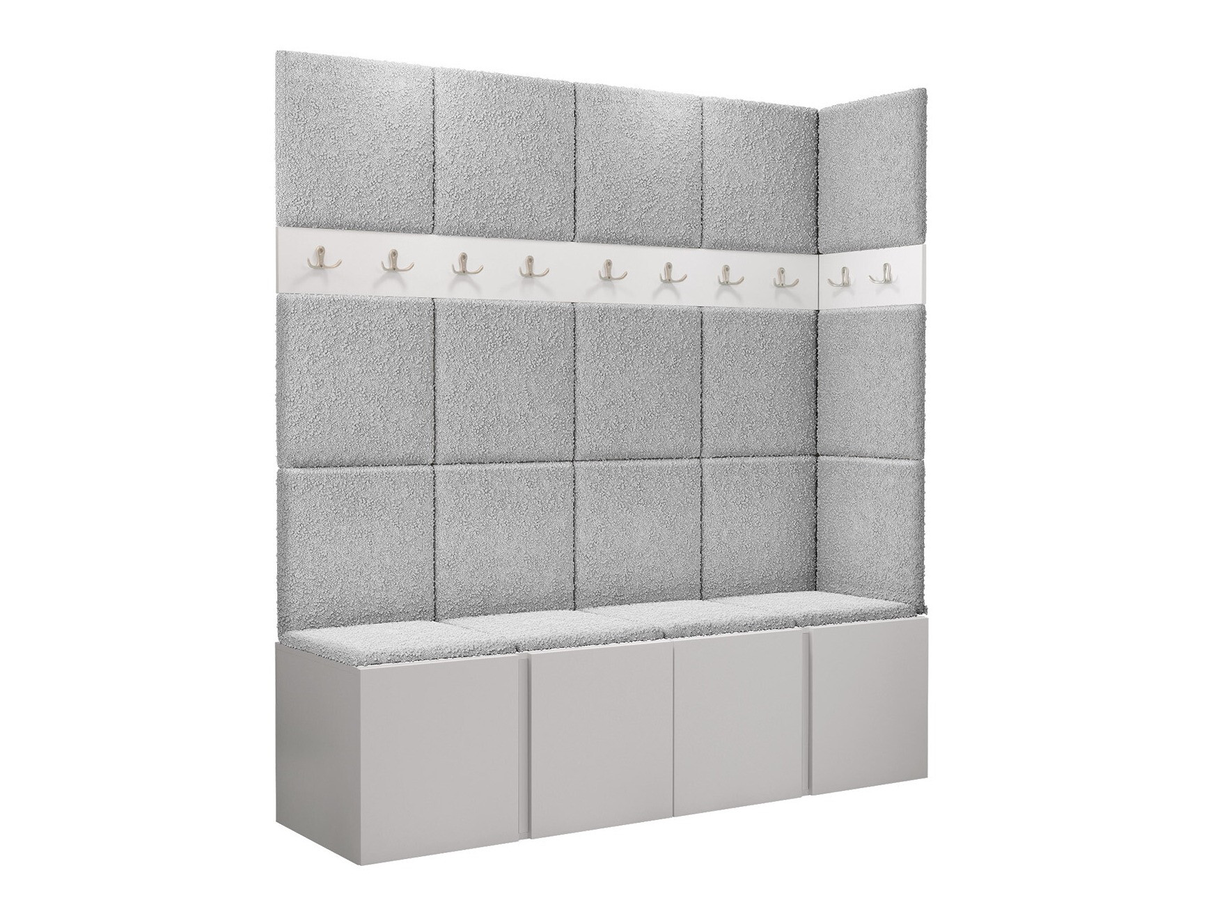 Set de hol Pinis II (Alb)