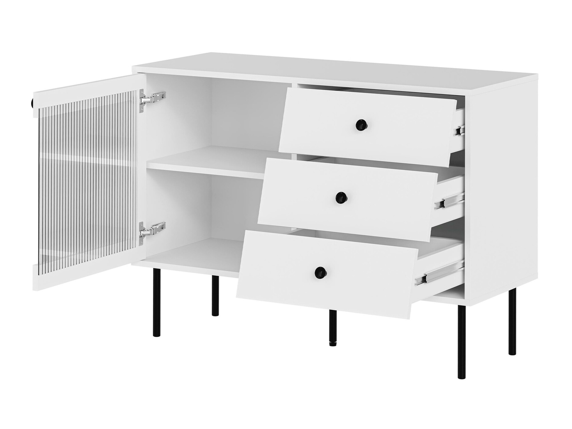 Set de living Feletri 108 (Alb)