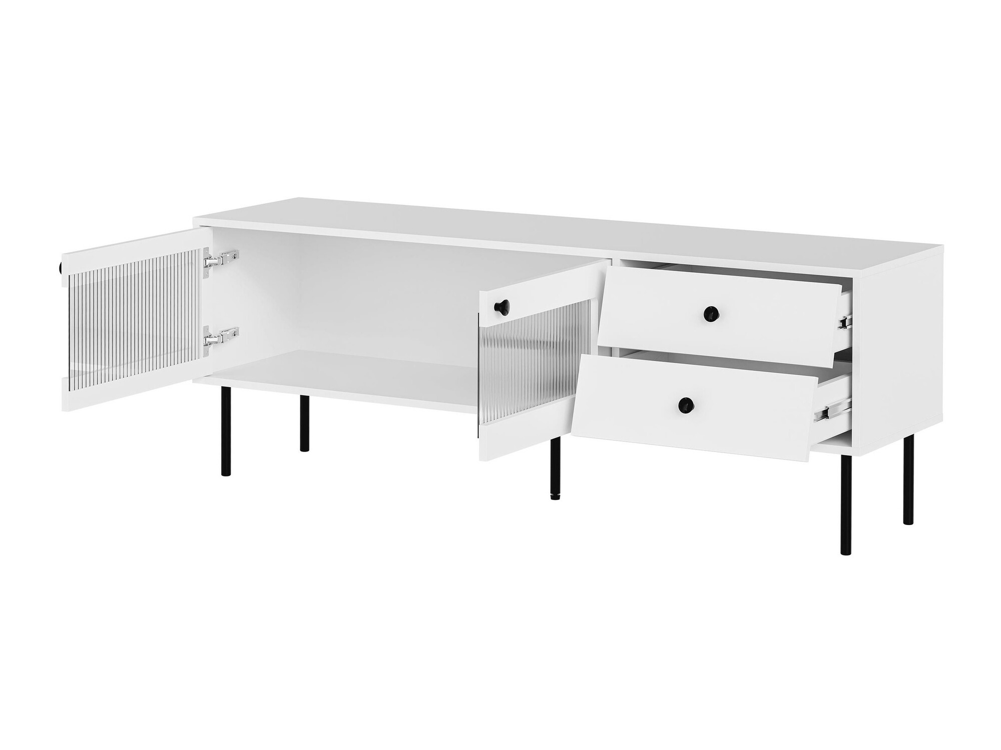 Set de living Feletri 108 (Negru)