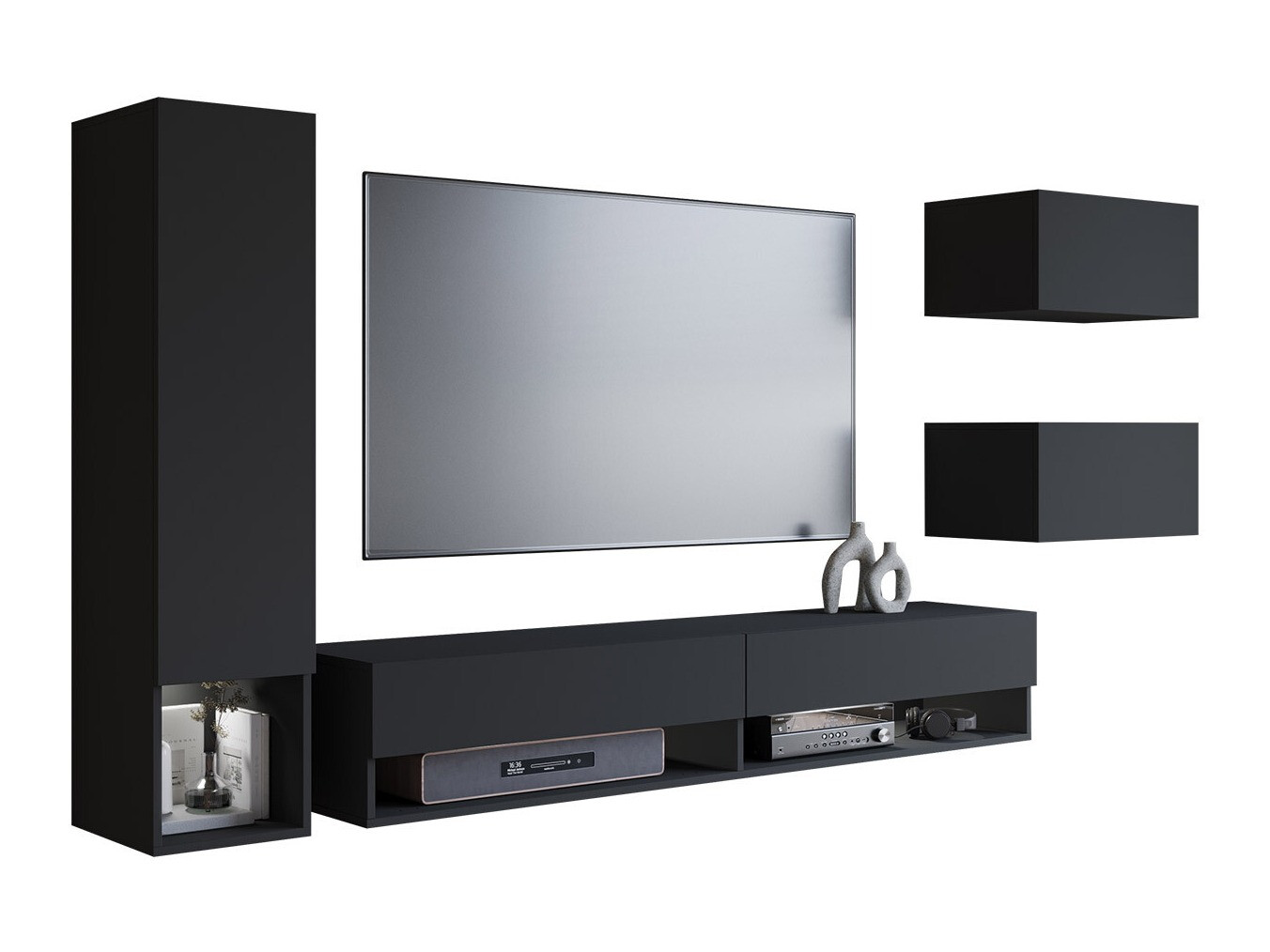 Set de living Sarasota 124 (Grafit)