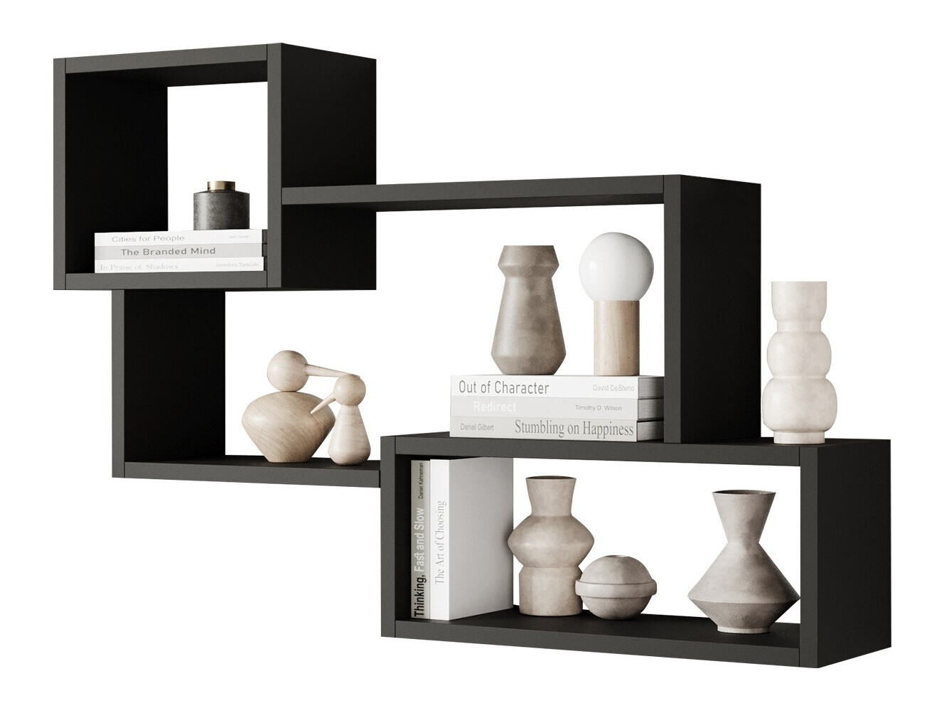 Raft de perete Lexicon II (Grafit)