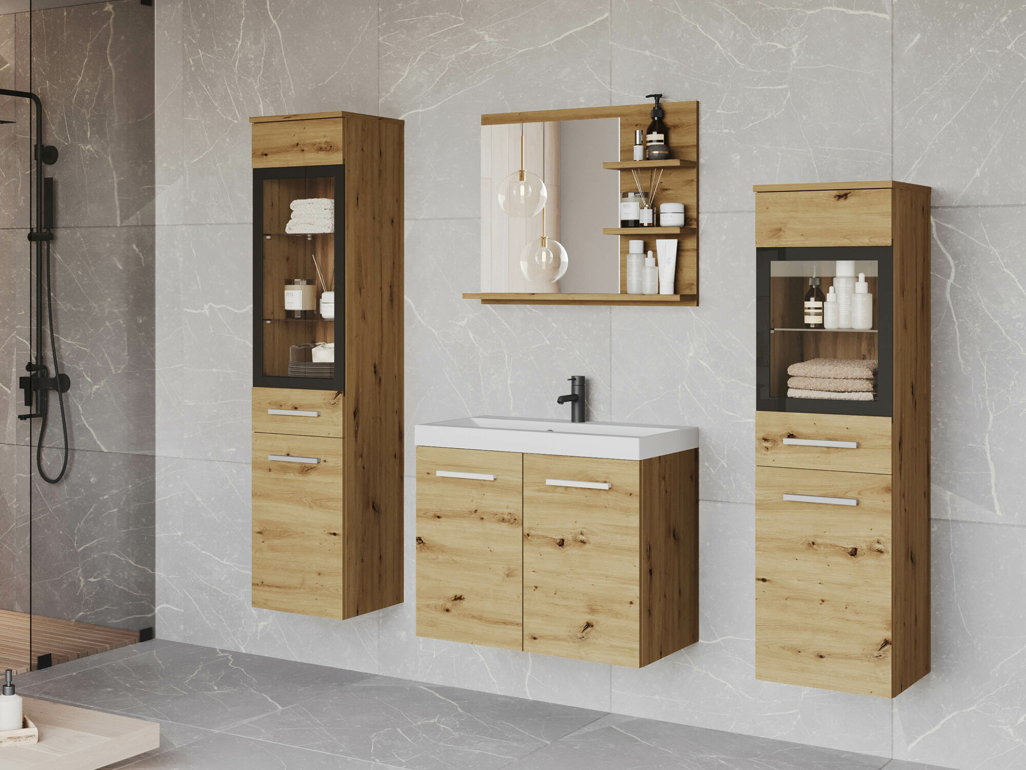 Set baie Scientia IV (Stejar artizan)
