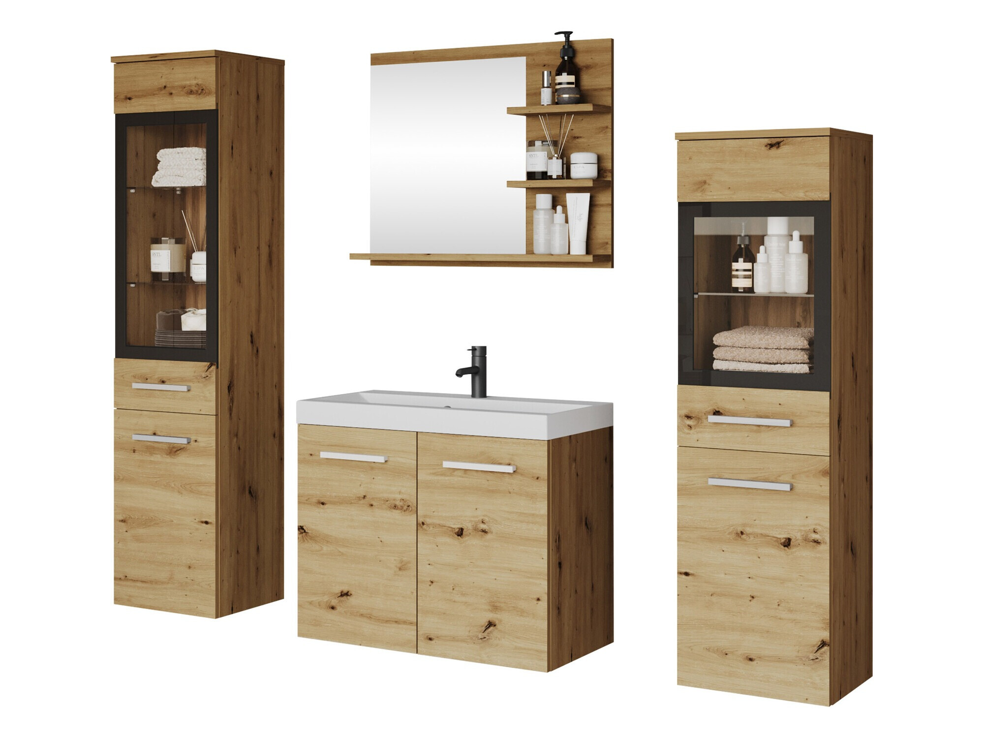Set baie Scientia IV (Stejar artizan)