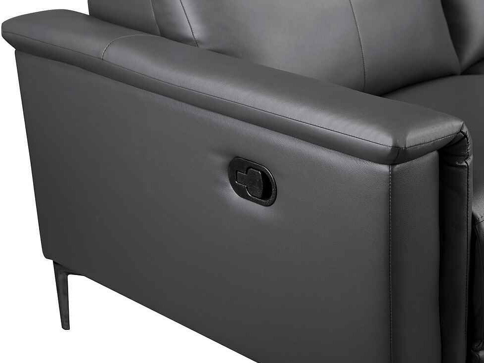 Canapea recliner Denton 1360 (Gri inchis)