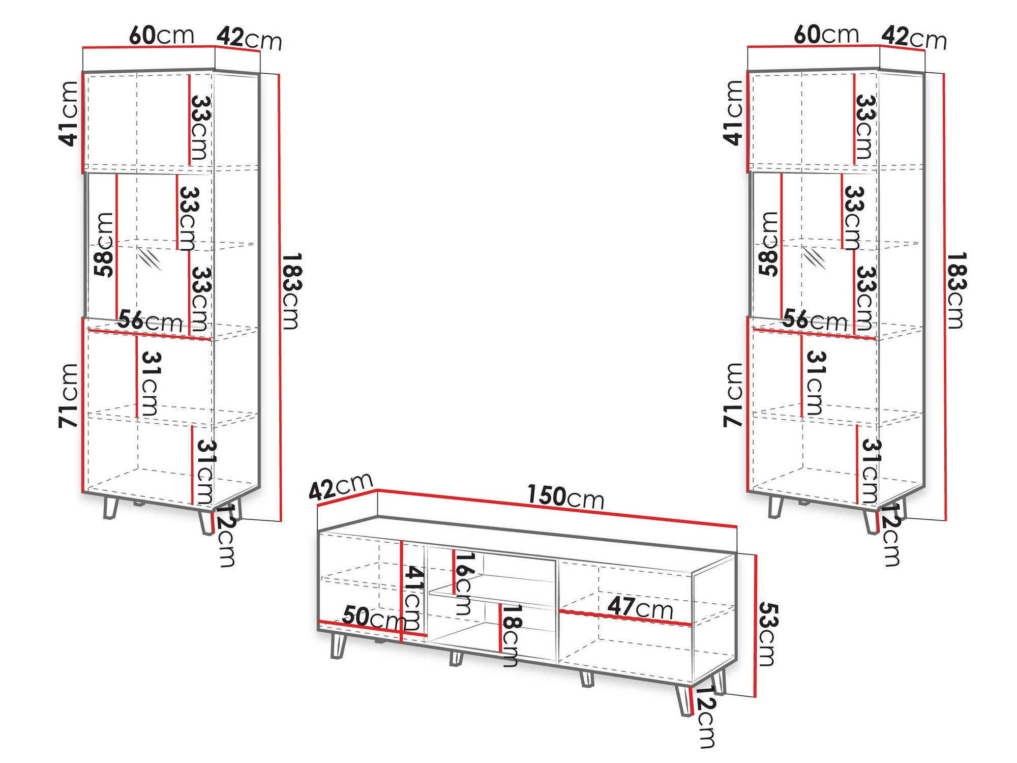 Set camera de zi Remeta 110 (Antracit)