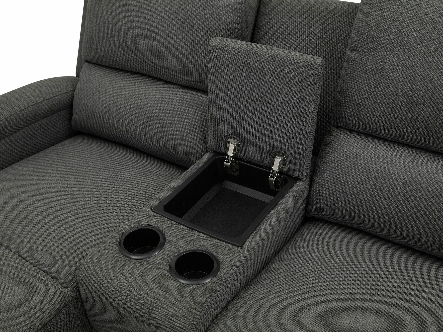 Colțar cu recliner Denton 1368 (Antracit)
