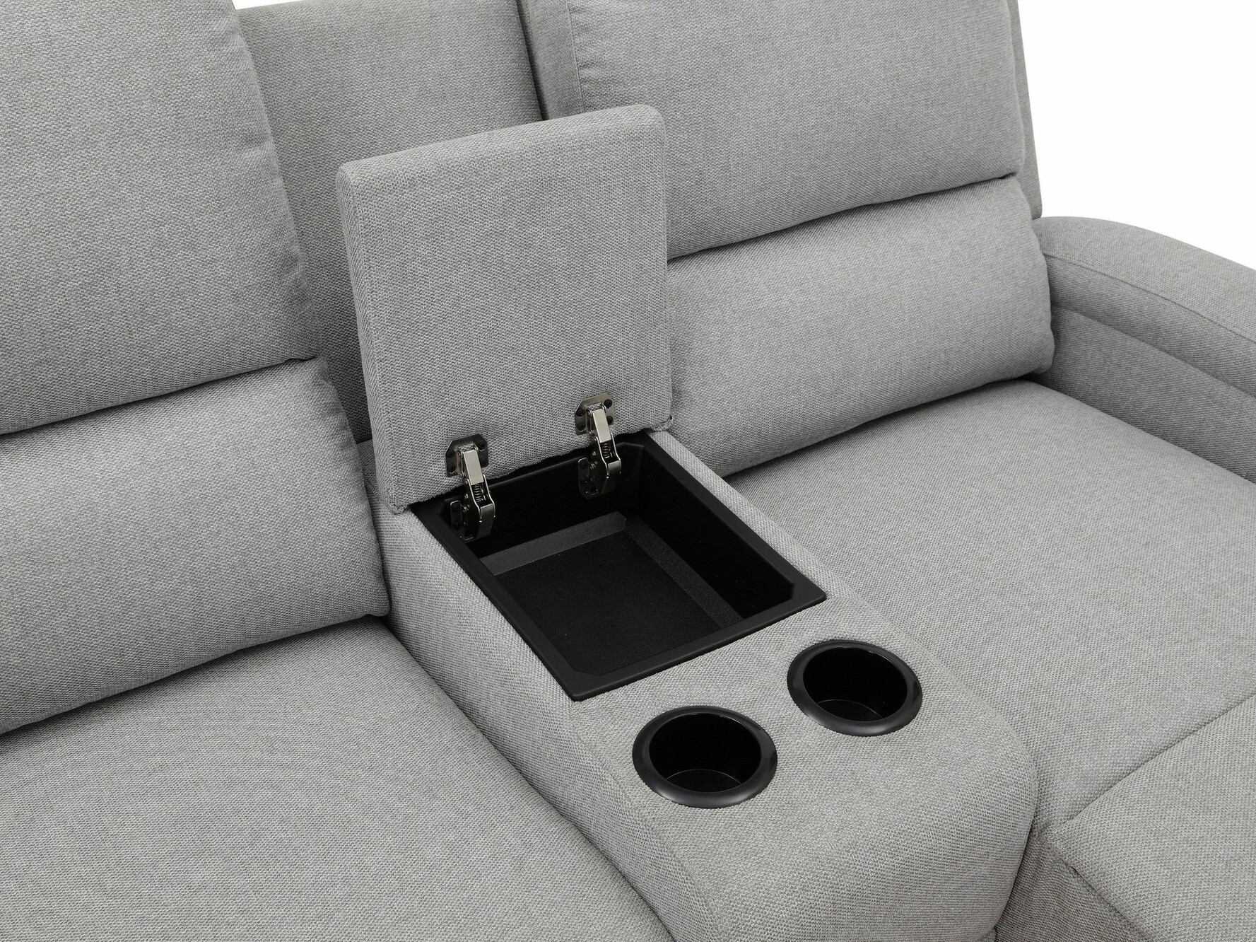 Colțar cu recliner Denton 1368 (Gri deschis)
