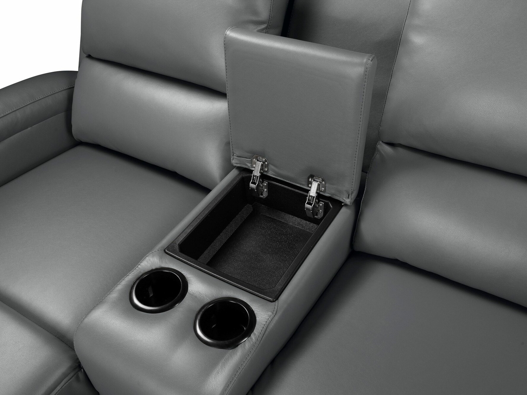 Colțar cu recliner Denton 1368 (Gri)
