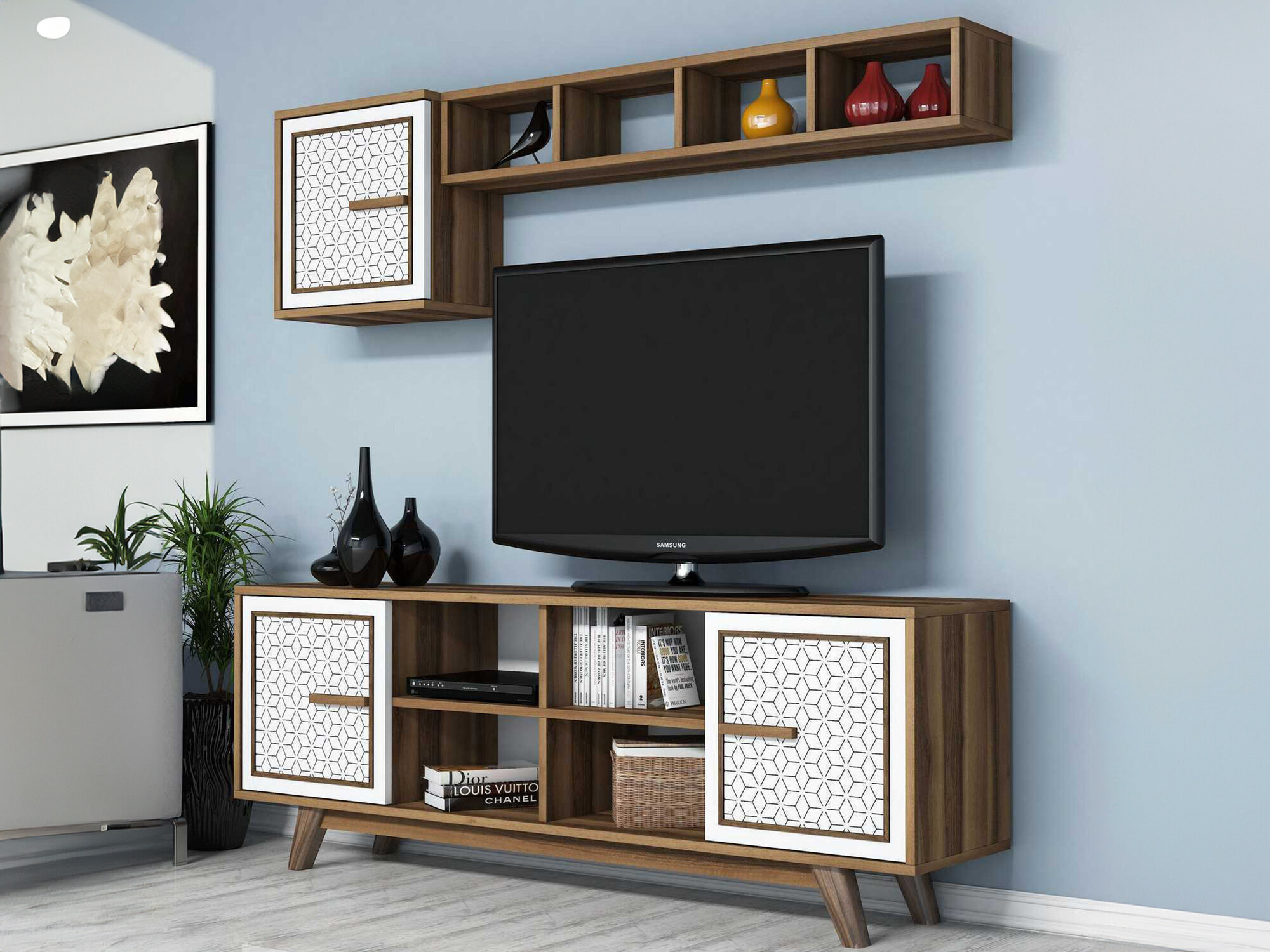 Set de living Kailua 1590 (Nuc + Alb)