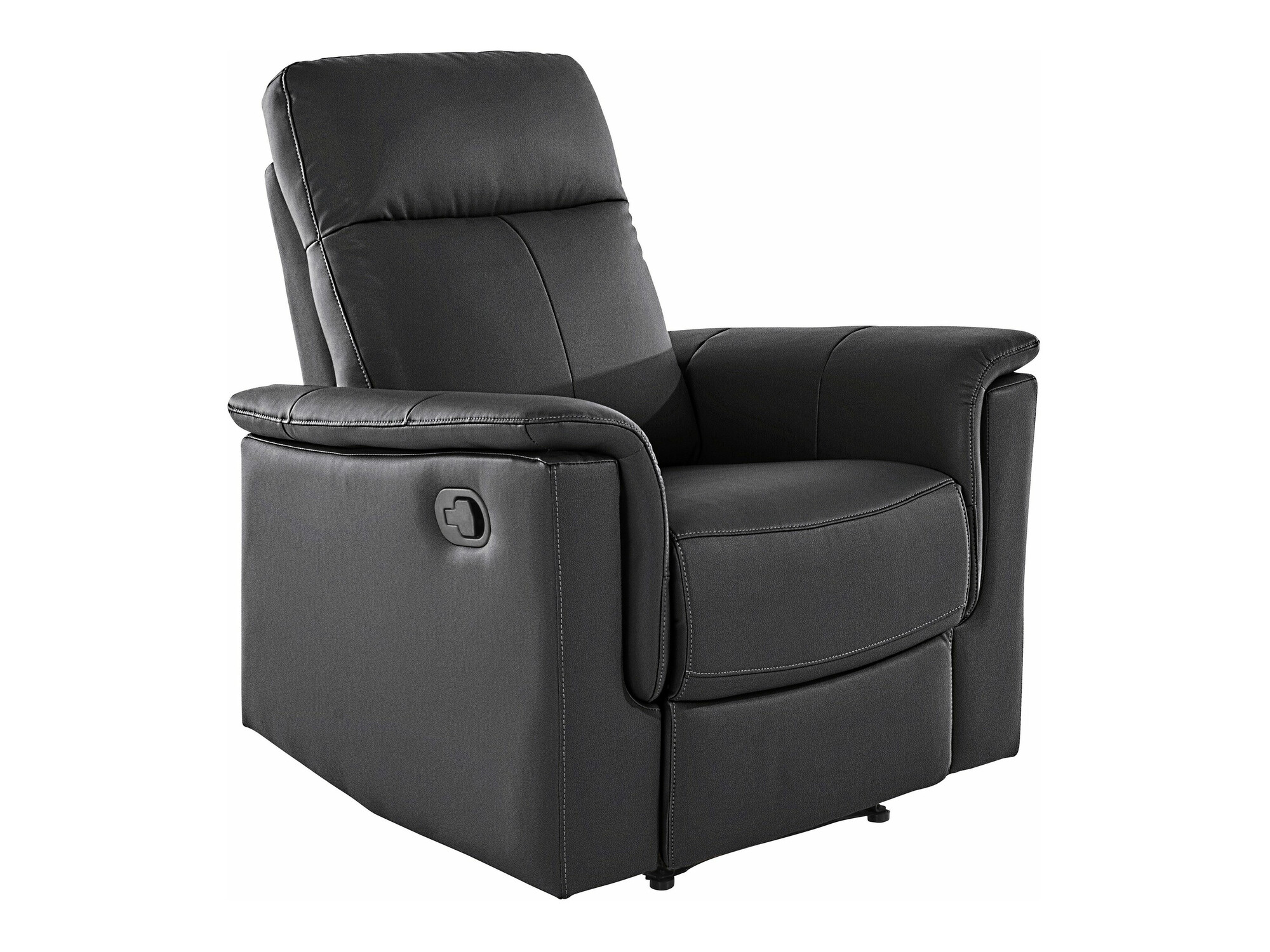 Fotoliu recliner Fivmelu 100 (Negru)