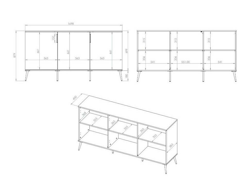 Set de living Odenovu 108