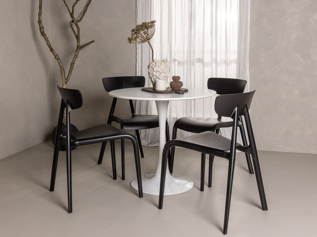 Set de mese Dallas 4587 (Negru)