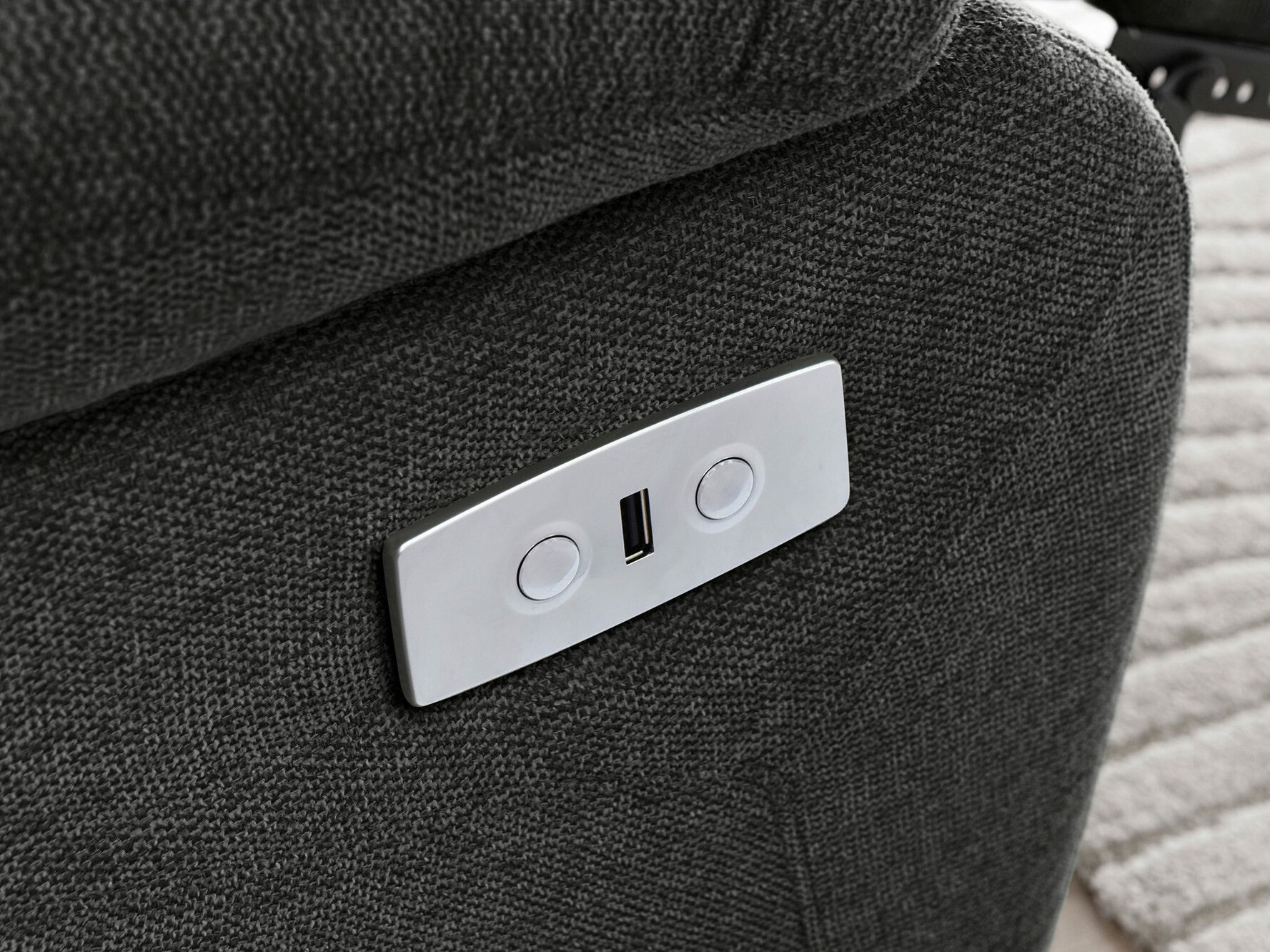 Canapea recliner Denton 1479 (Antracit)