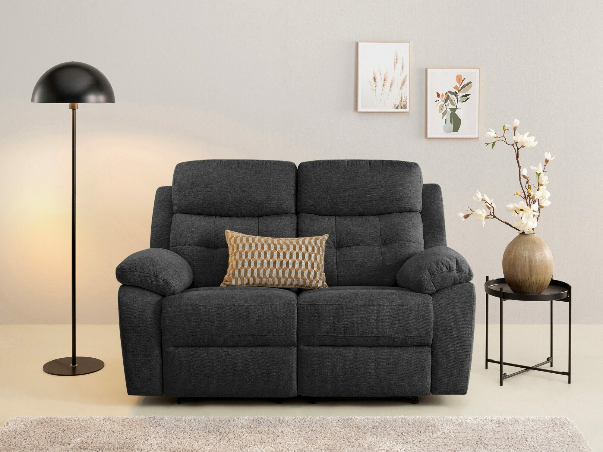 Canapea recliner Denton 1479 (Antracit)