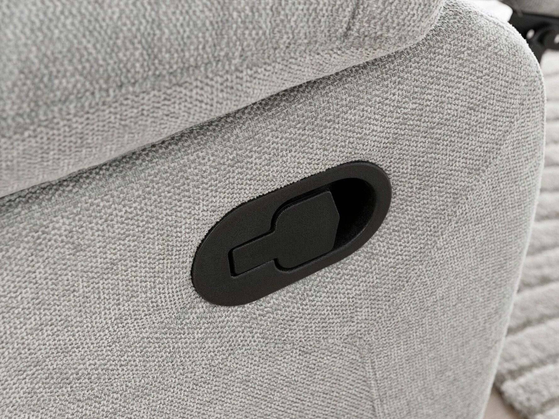 Sofa recliner Denton 1480 (Gri deschis)
