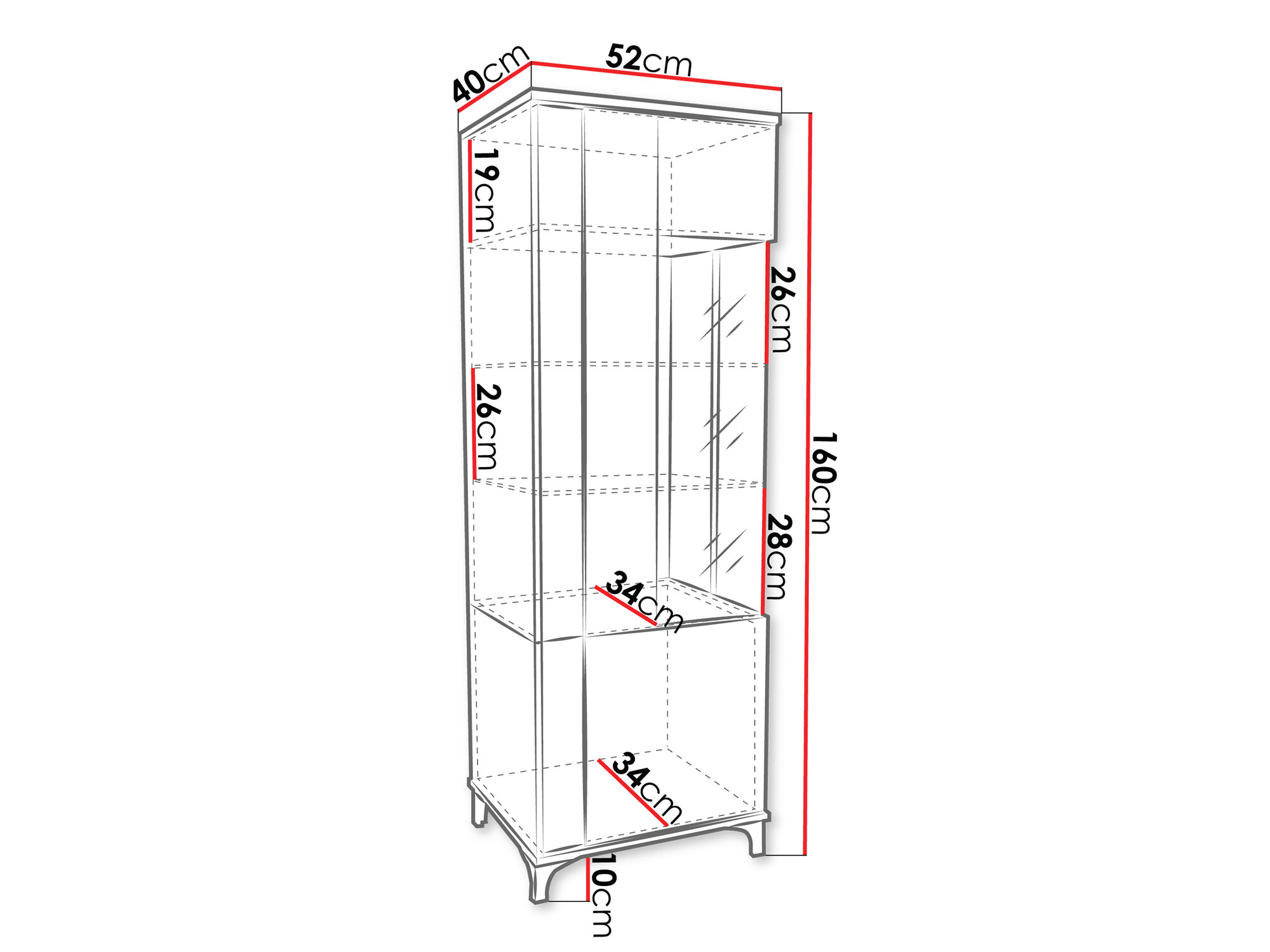 Raft Florem (Alb + Alb lucios + Maro deschis)