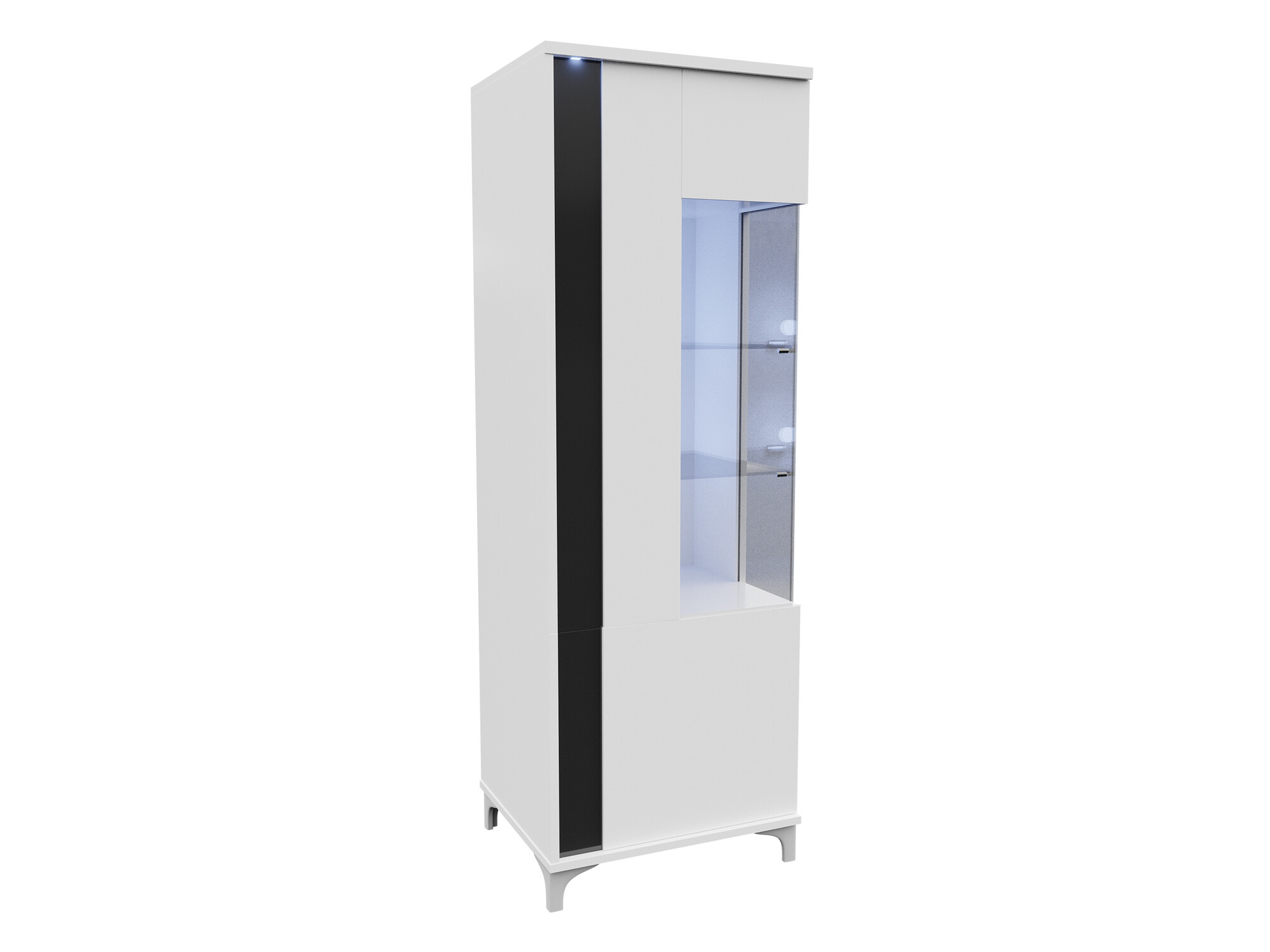 Raft Florem (Alb + Alb lucios + Negru lucios)