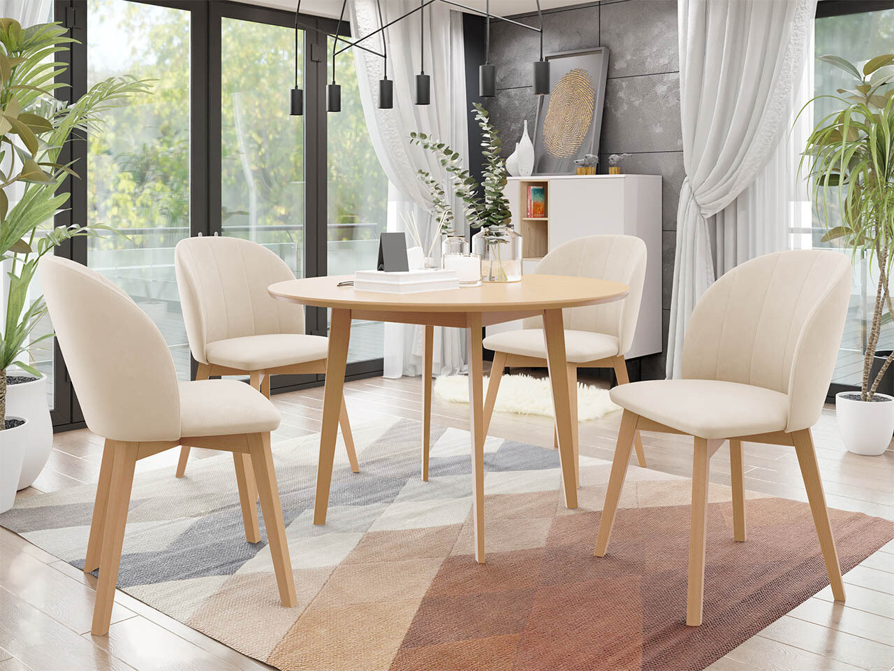 Set de dining Racine 136