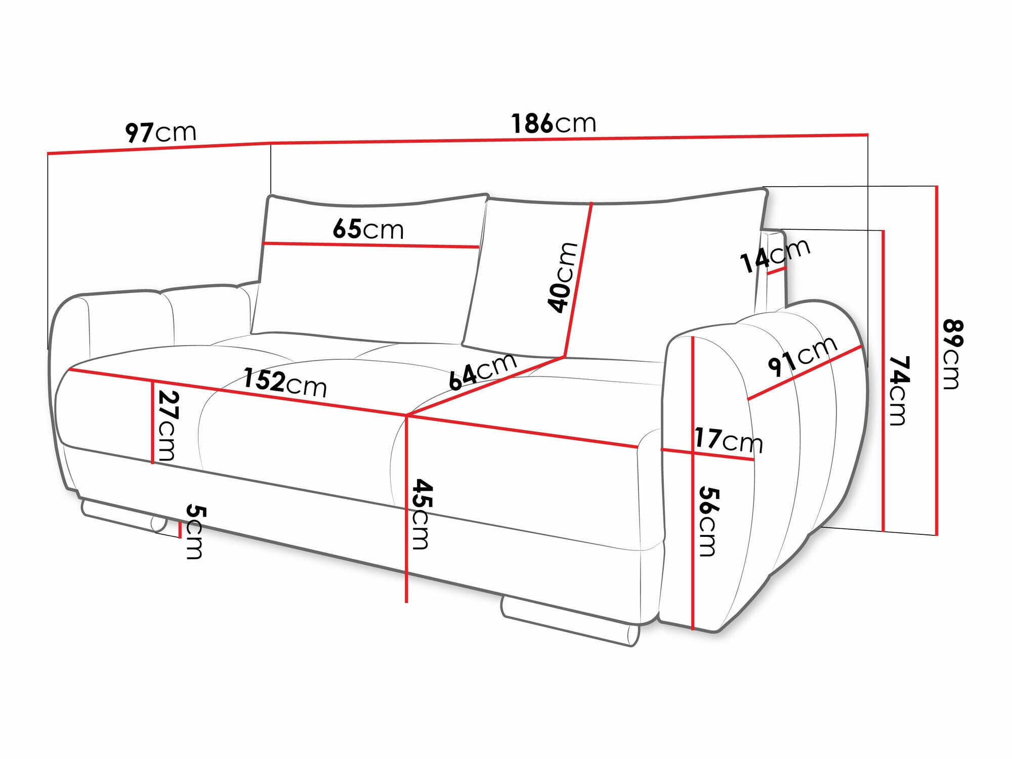 Canapea Signis II (Velo 621)