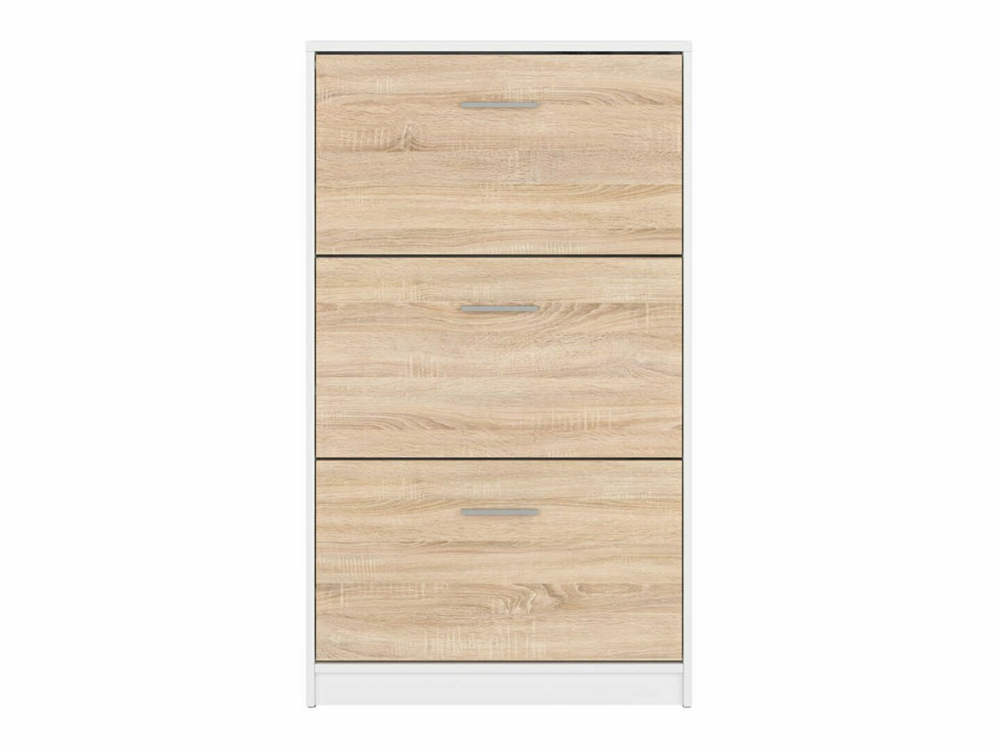 Dulap pentru pantofi Novsore 113 (Stejar Sonoma + Alb)