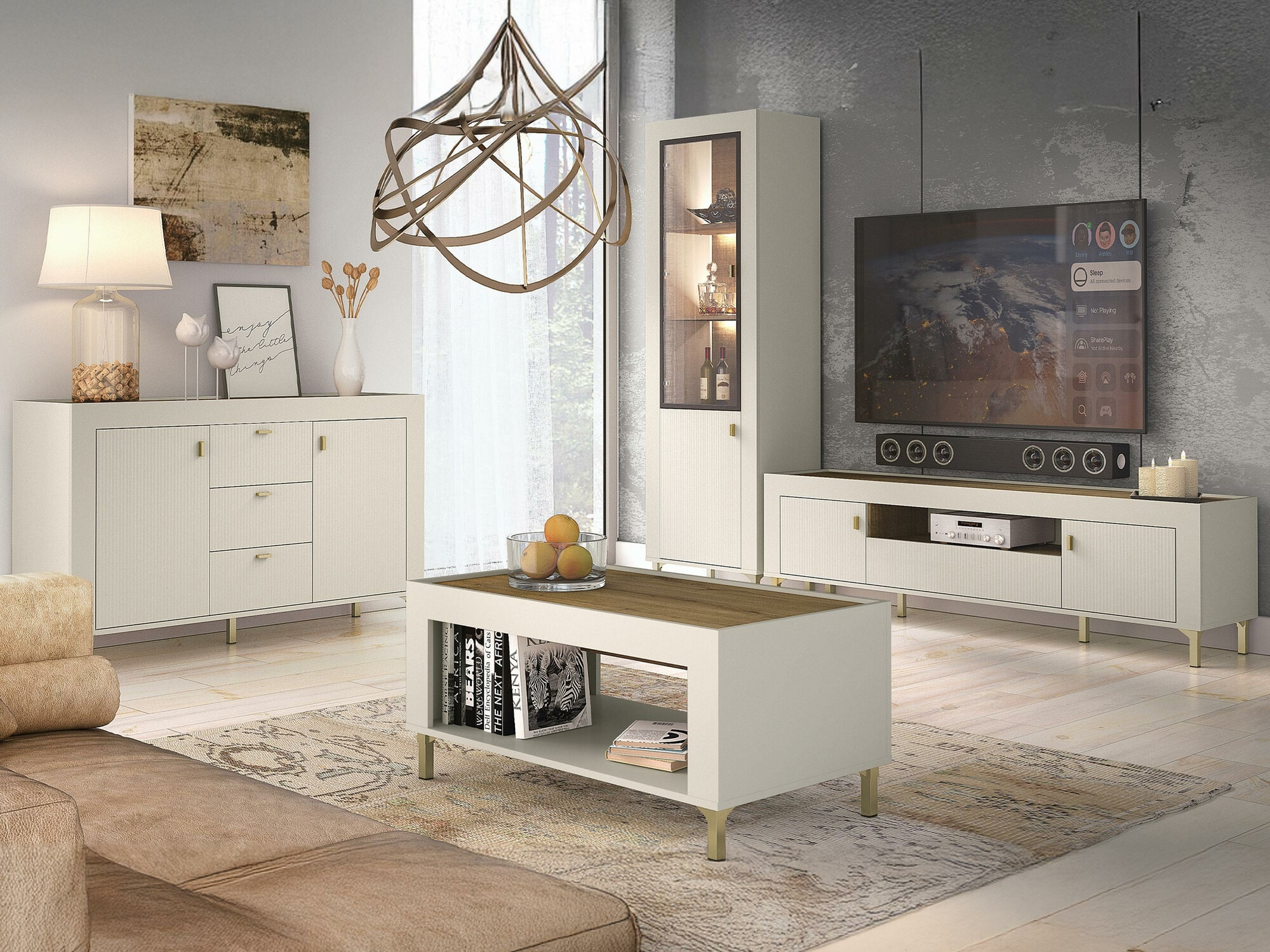 Set de living Mormavu 114 (Cașmir)